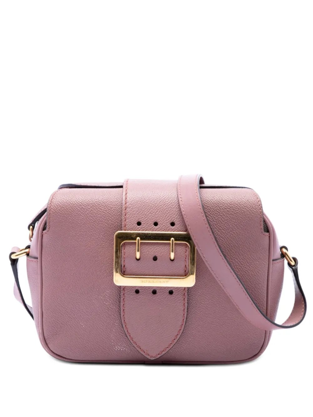 Burberry 2000-2017 Small Soft Grained Calfskin Buckle crossbody bag