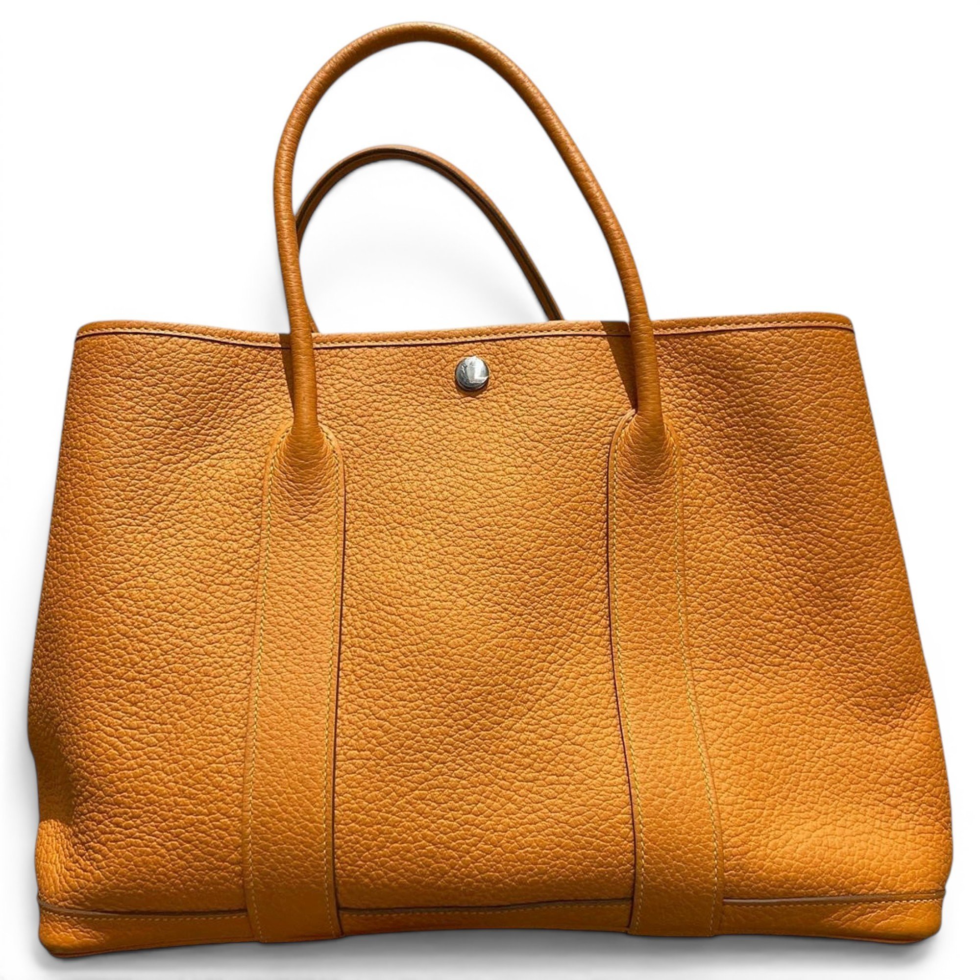 Garden Party leather handbag
