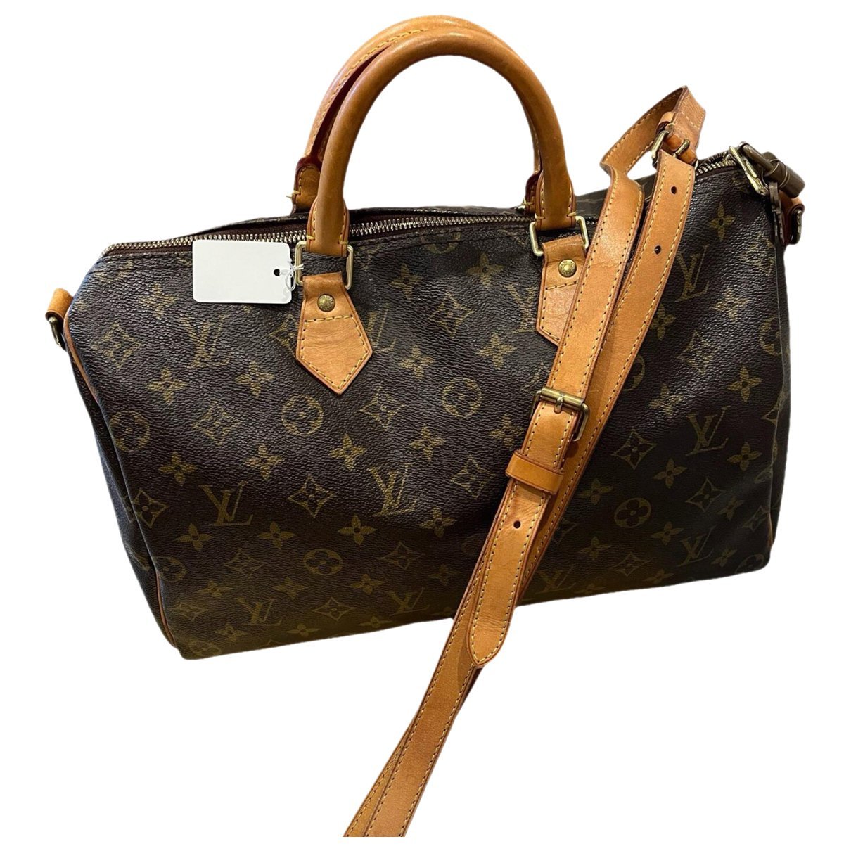 Louis Vuitton Speedy Bandoulière leather bowling bag