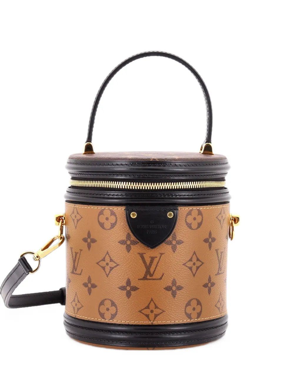 Cannes Handbag Reverse Monogram Canvas satchel