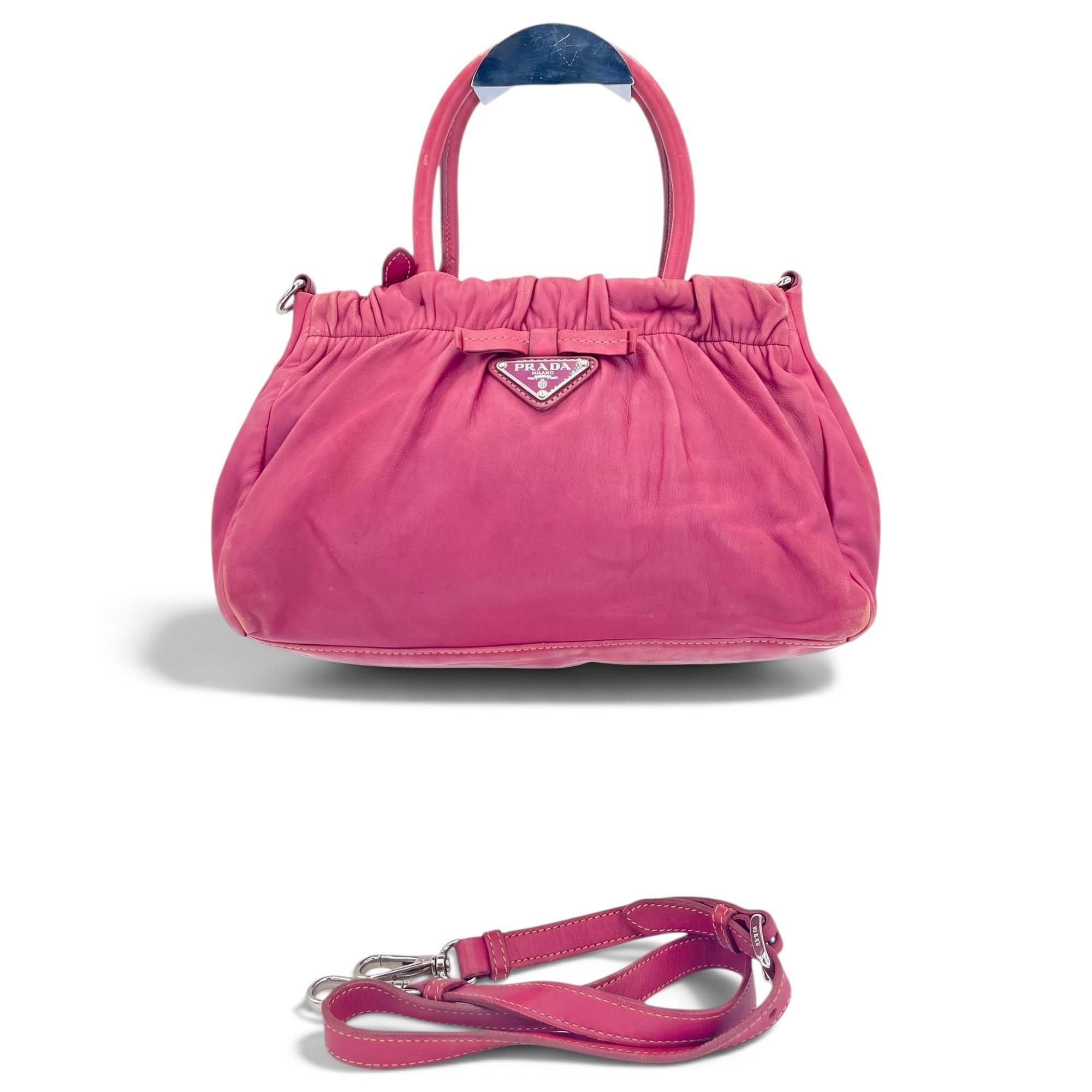 Leather handbag