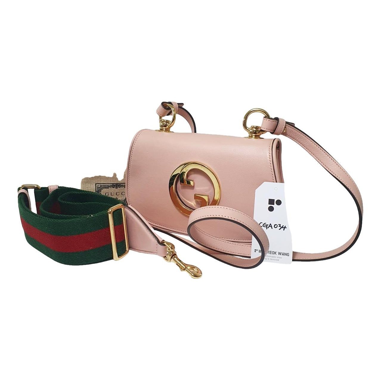 Leather handbag