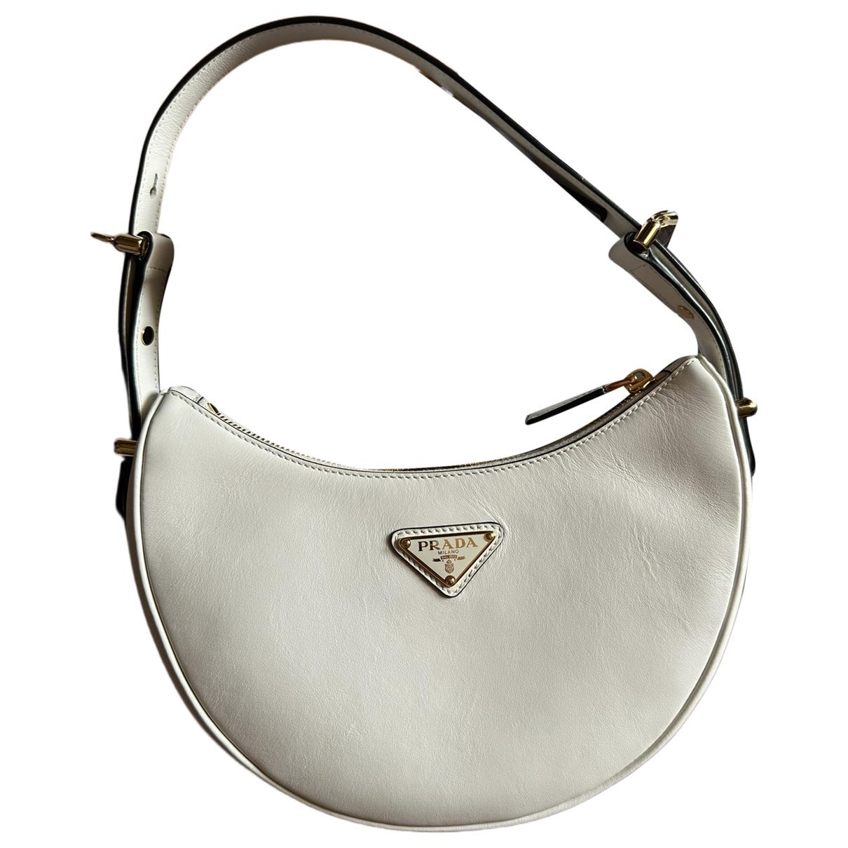 Arqué leather crossbody bag