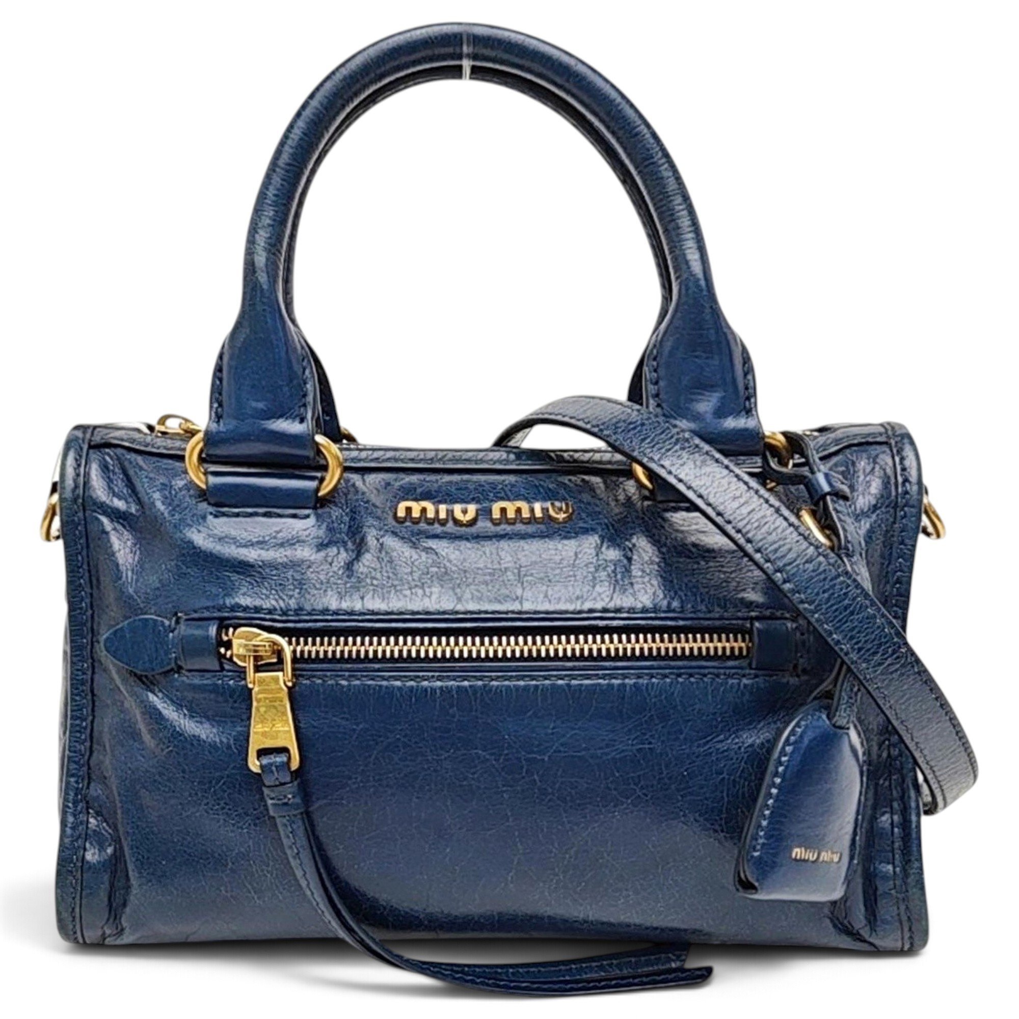 Leather handbag