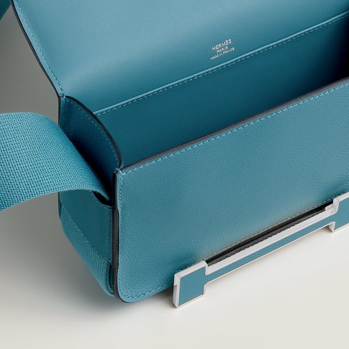 New Bleu Jean Hermès Geta Bag