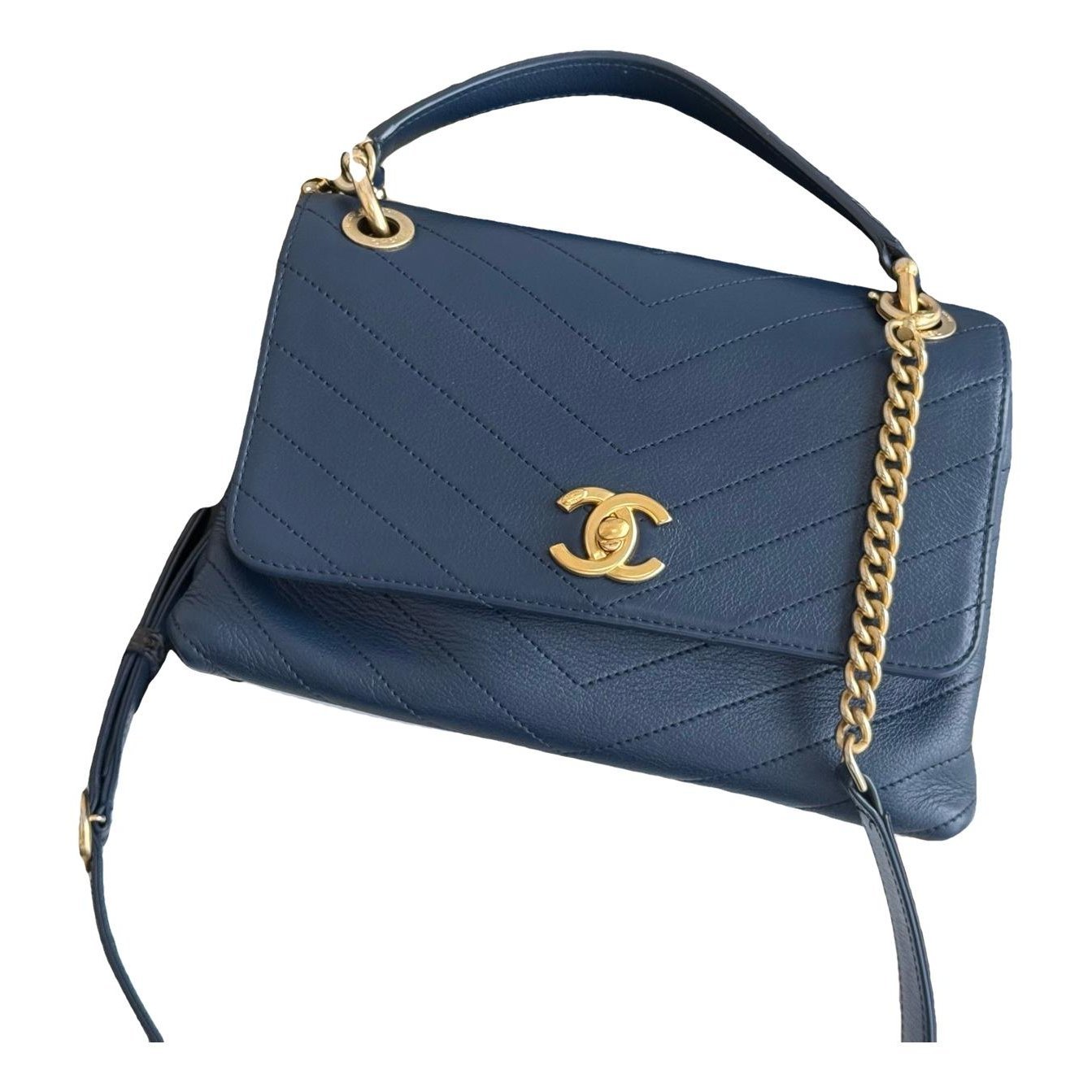 Coco Handle leather crossbody bag