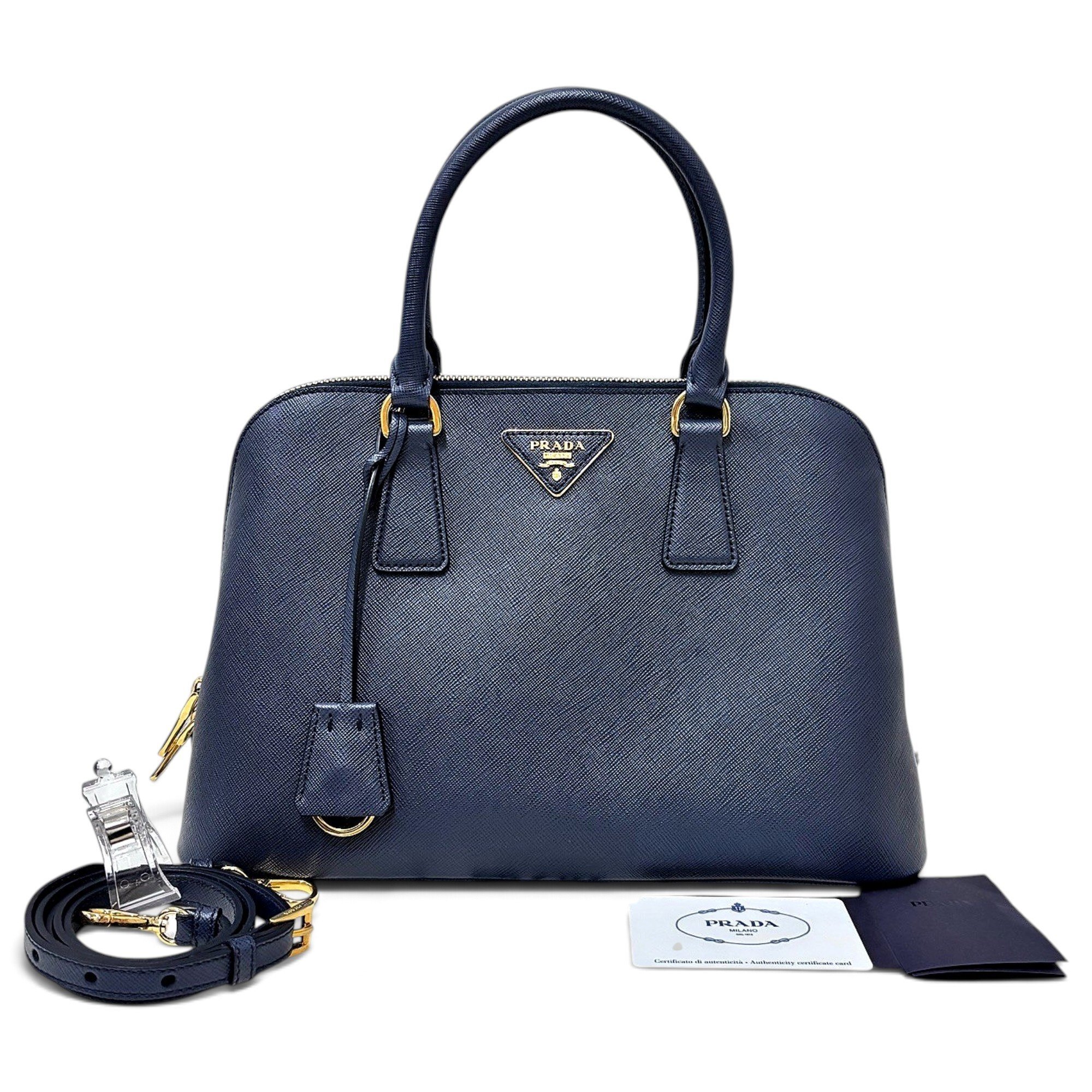 Galleria leather handbag