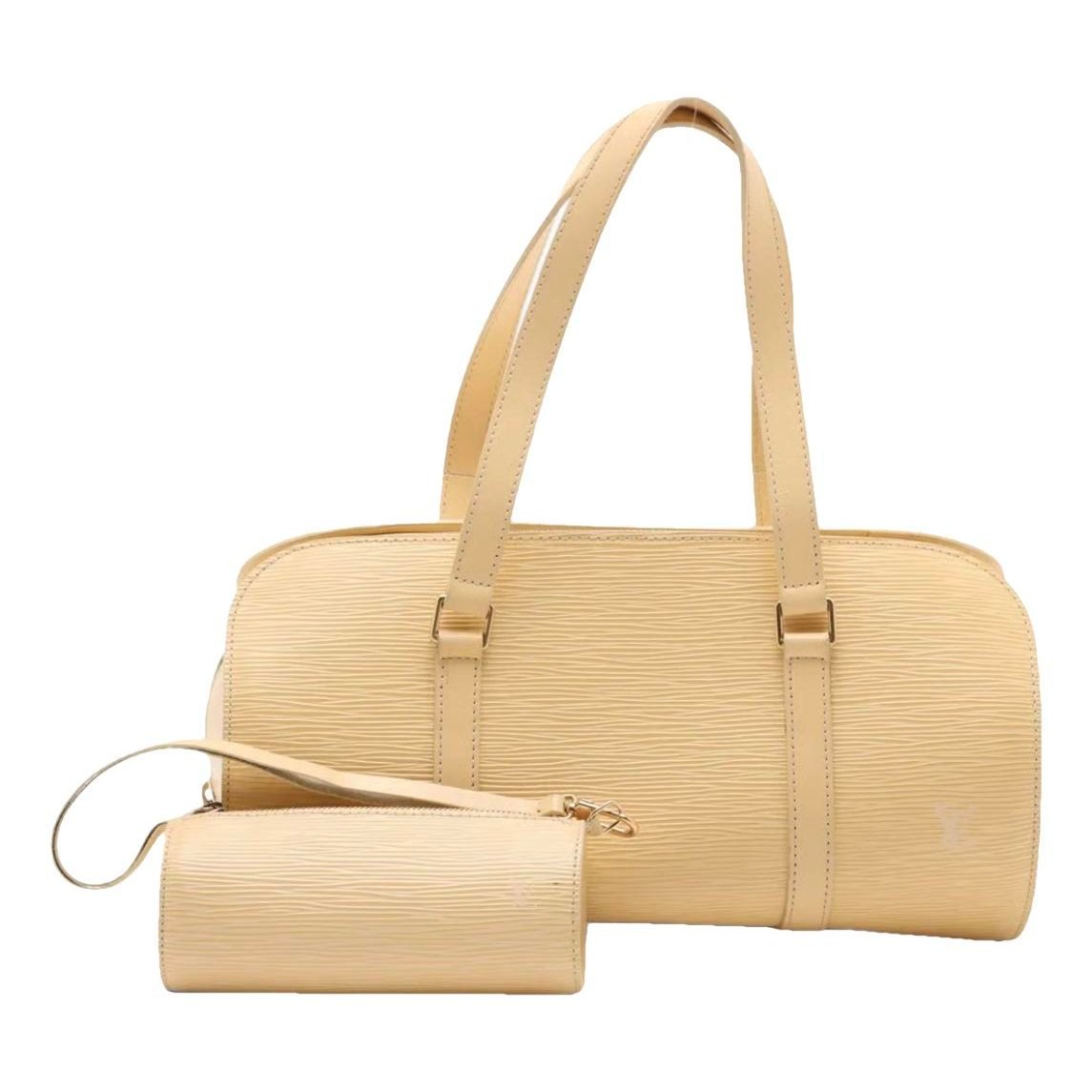 Soufflot Vintage leather handbag