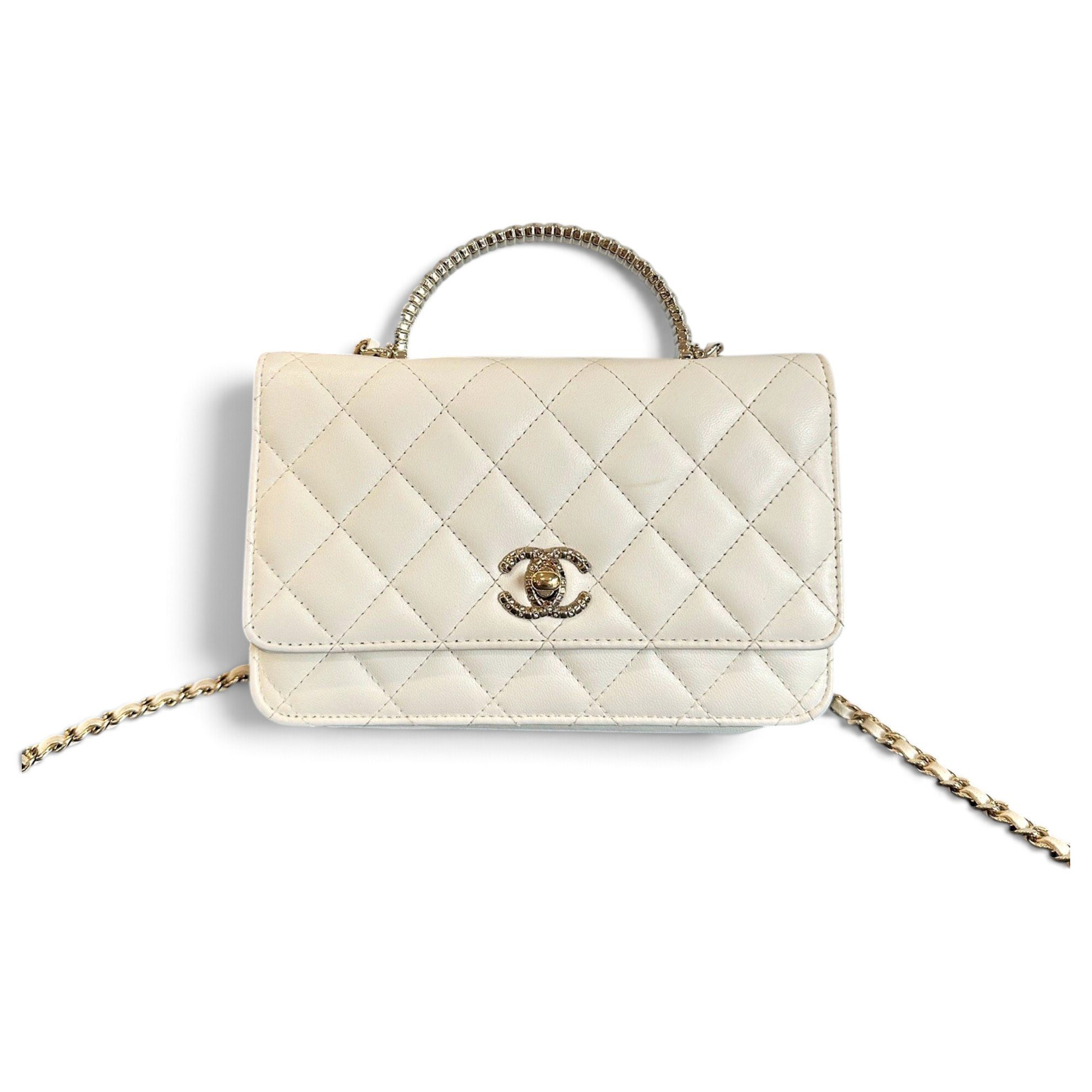 Trendy CC Wallet on Chain leather crossbody bag