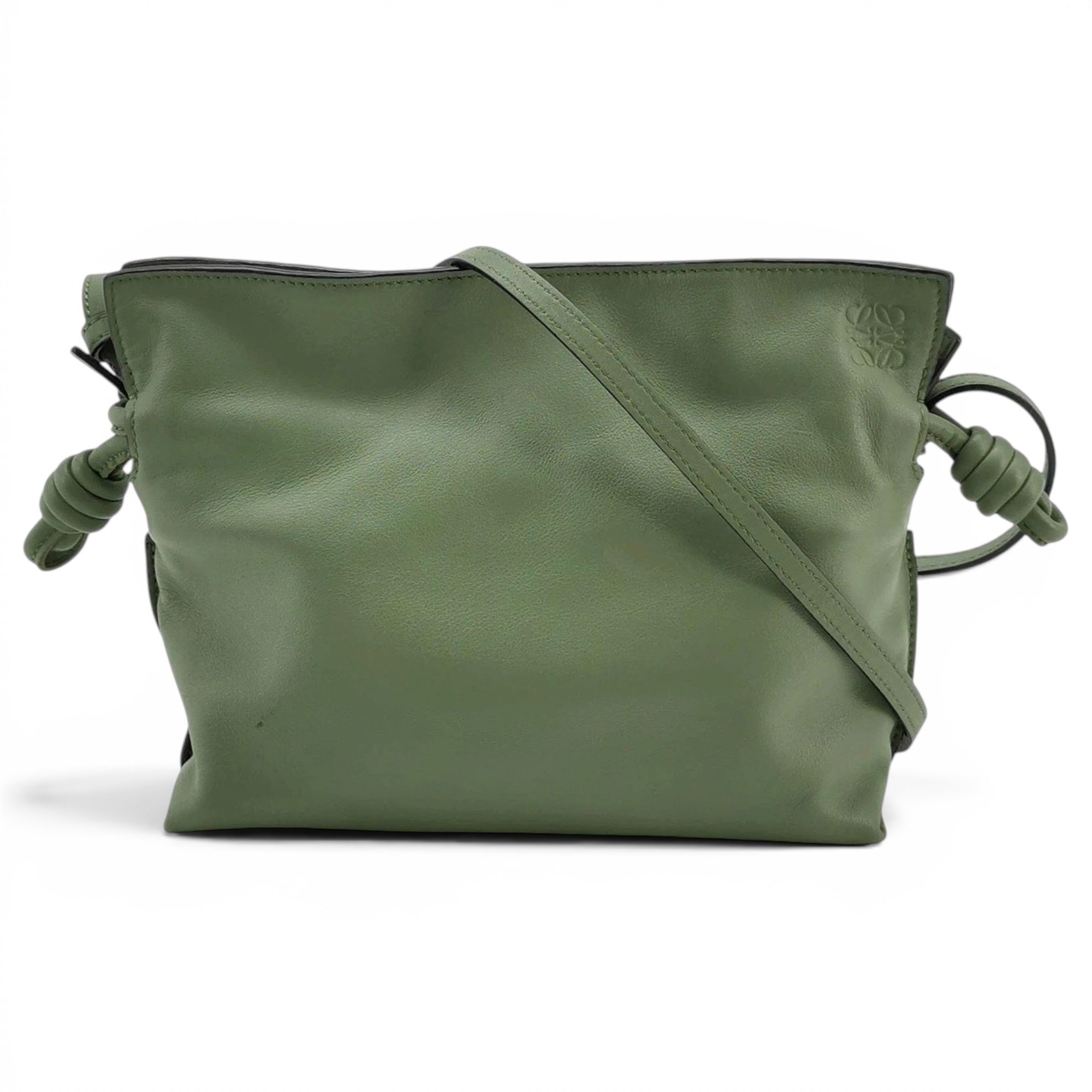 Flamenco leather handbag