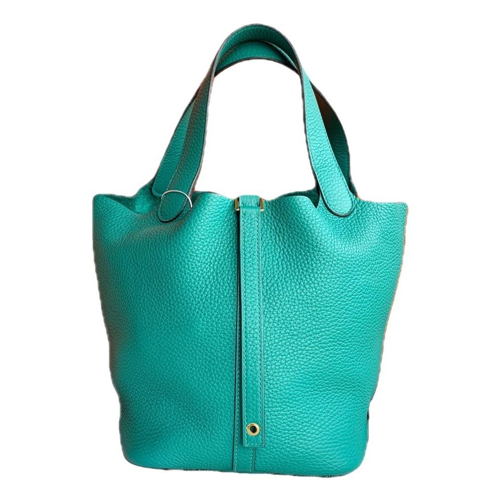 Picotin leather handbag