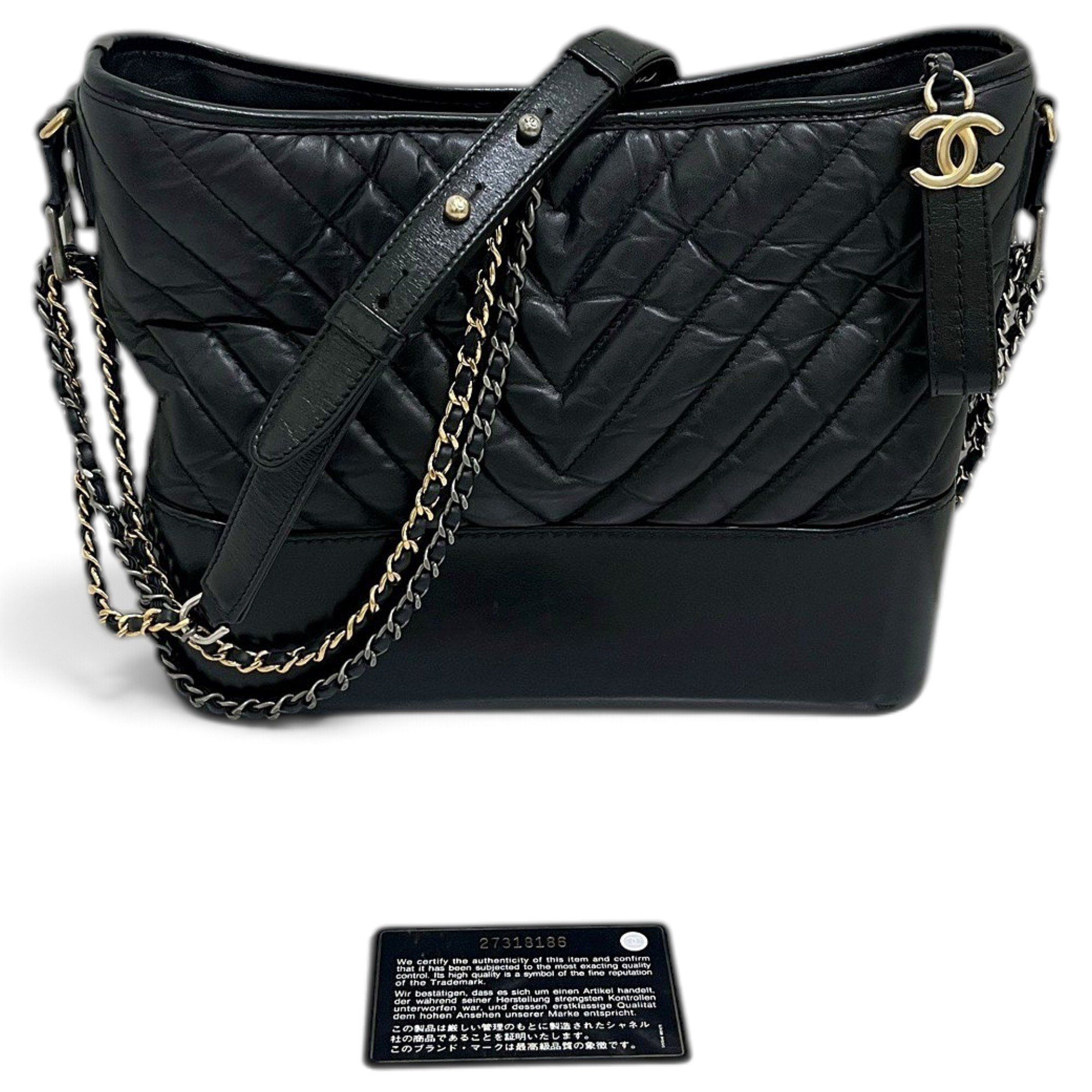 Gabrielle pony-style calfskin handbag