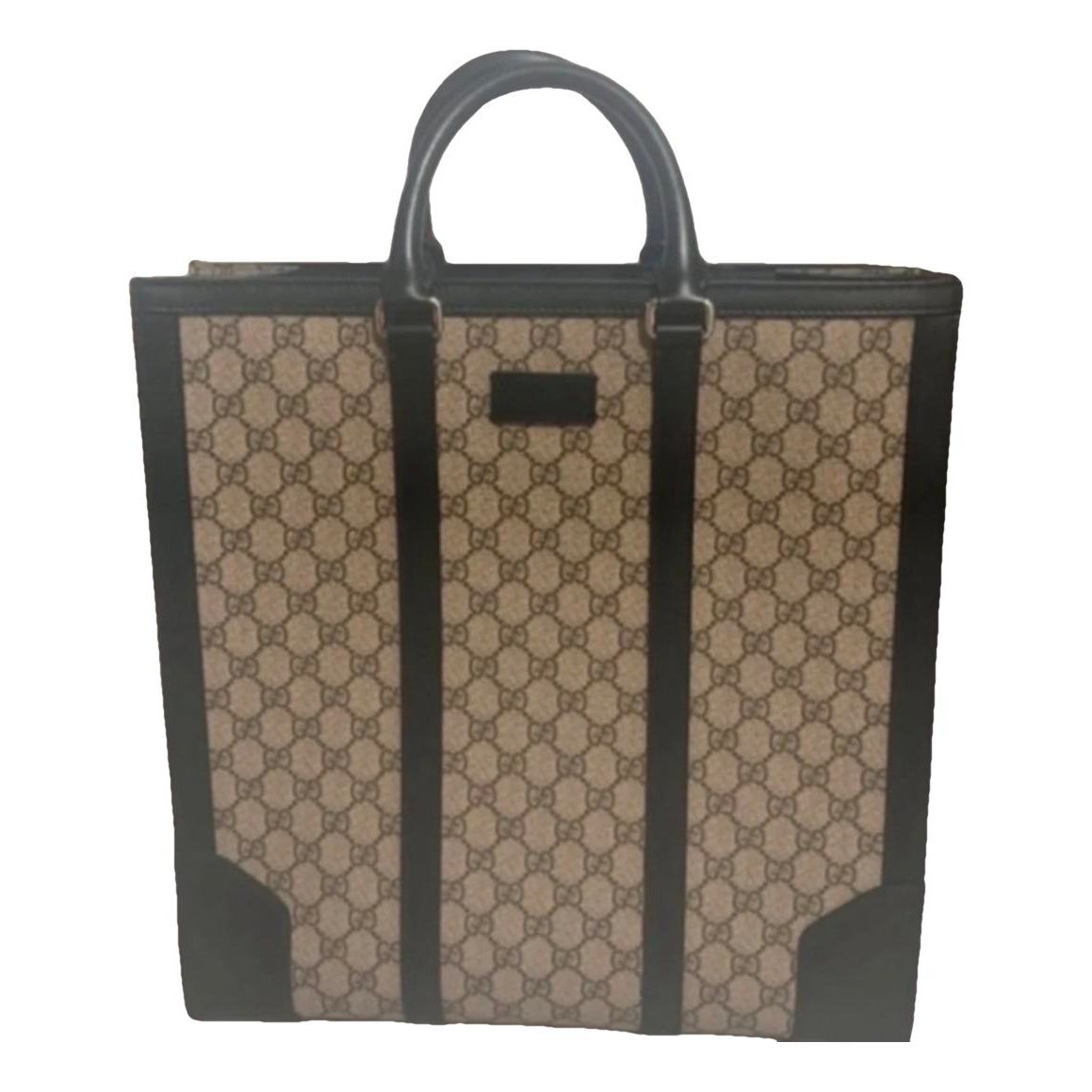 Leather tote