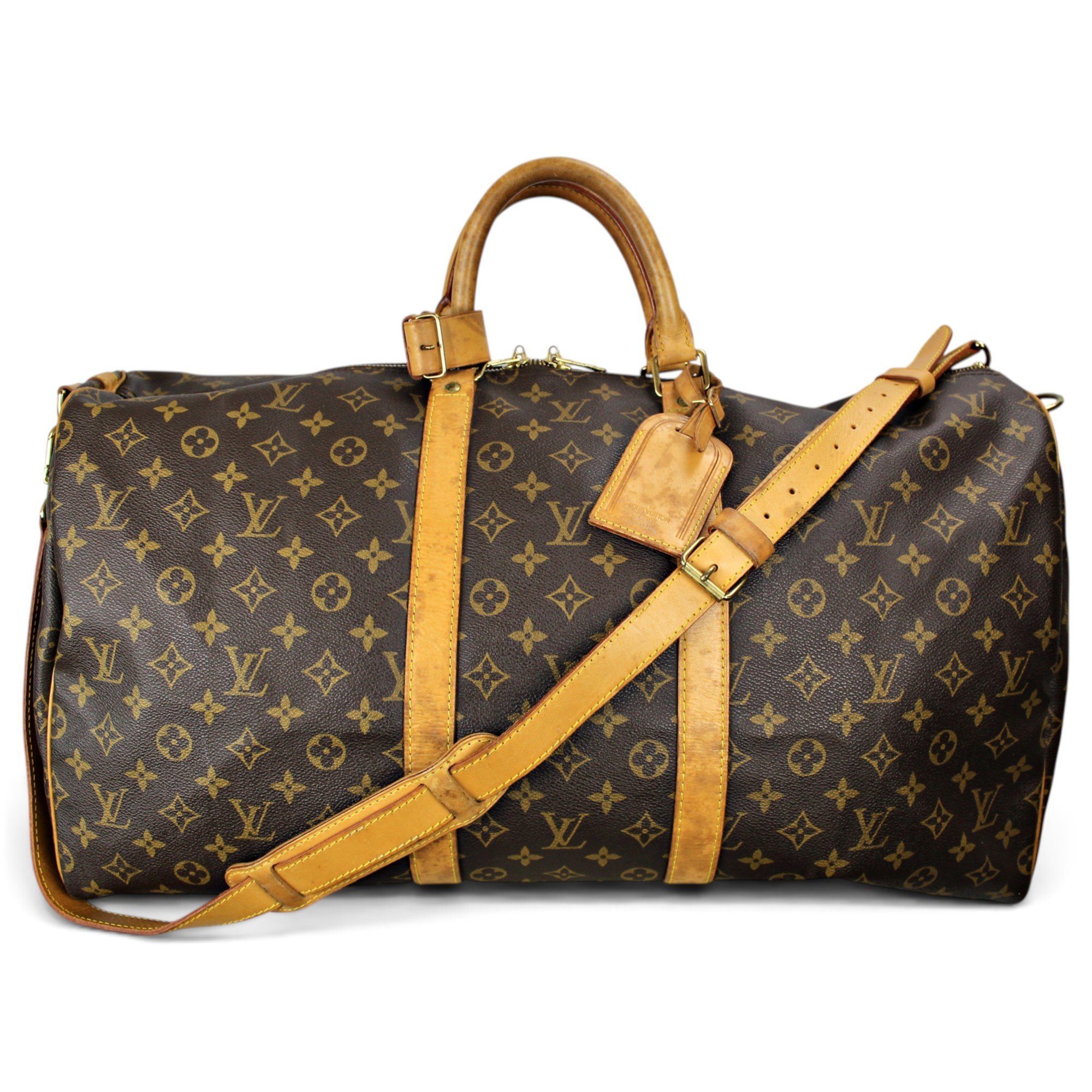Keepall leather 48h bag