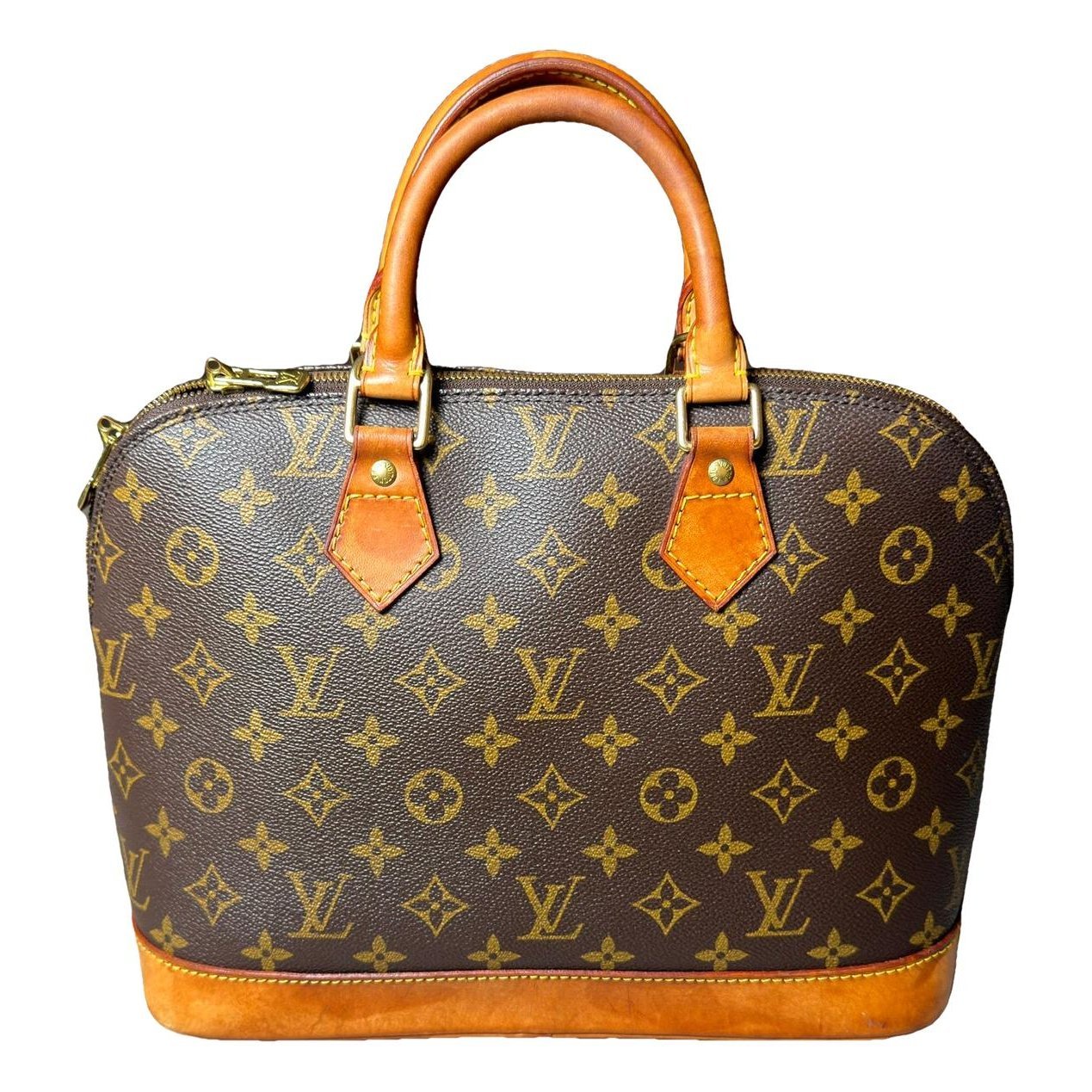 Alma leather handbag