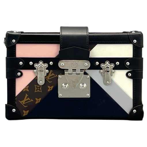 Petite Malle leather handbag