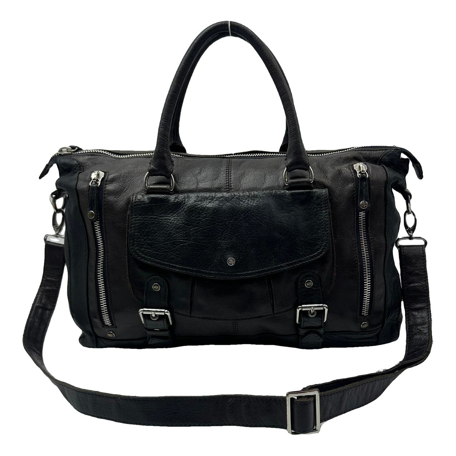 Leather handbag