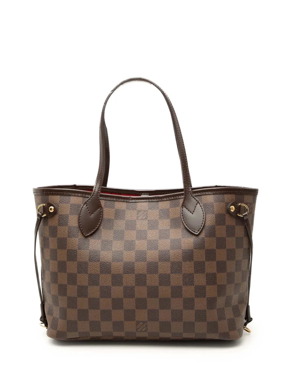 2008 Damier Ebene Neverfull PM tote bag