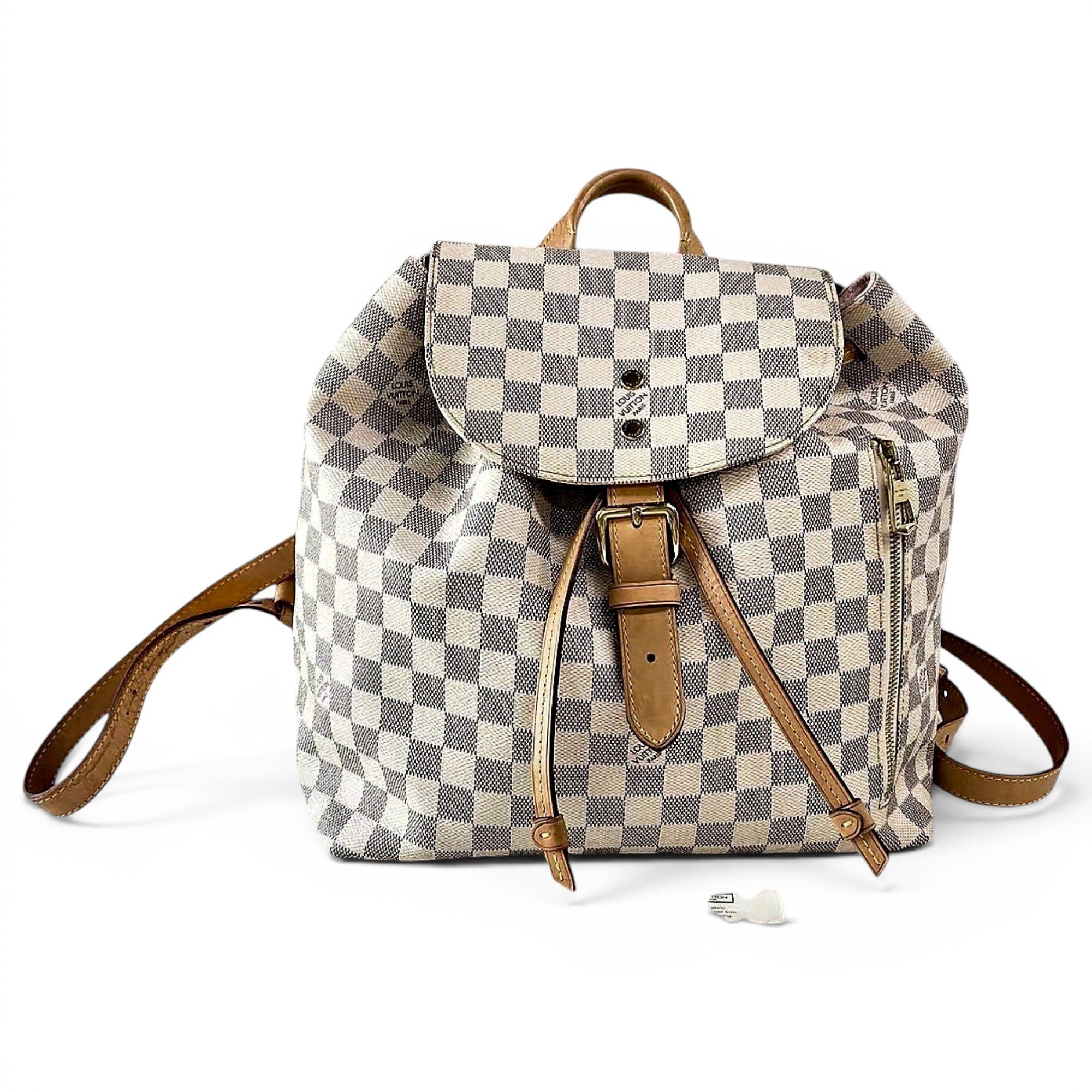 Sperone leather backpack
