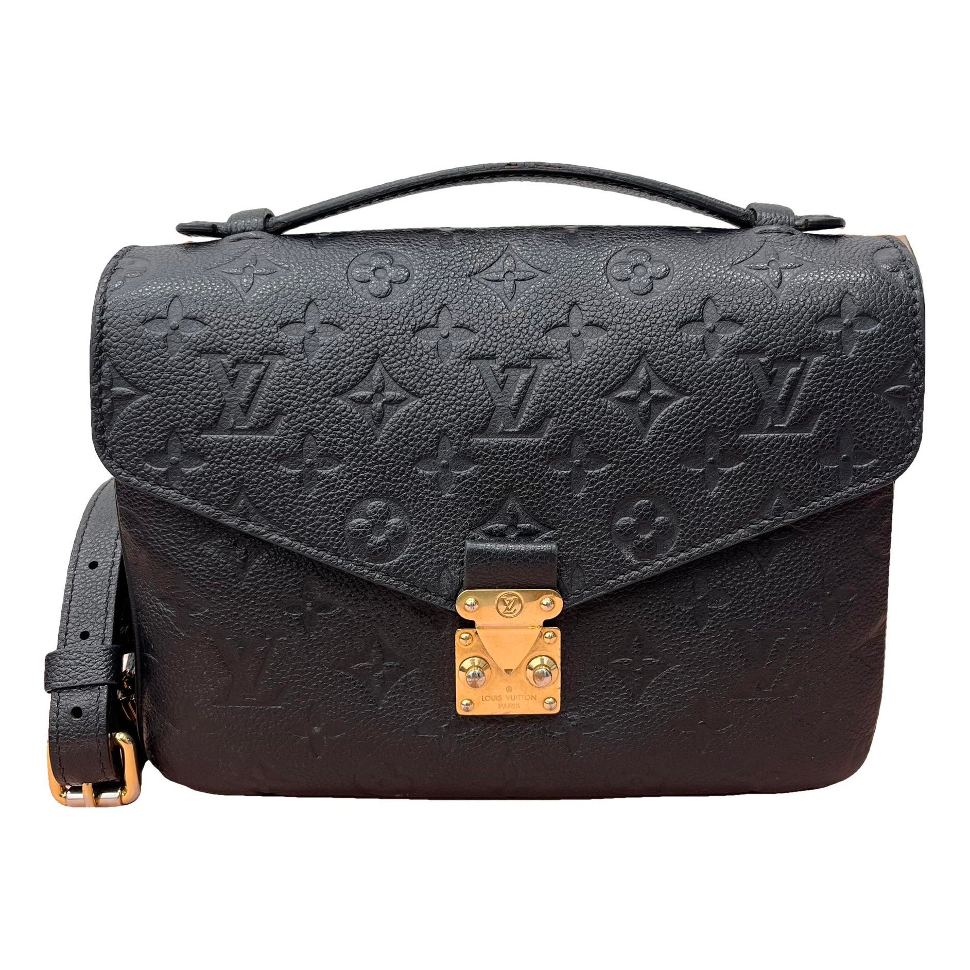 Metis leather handbag
