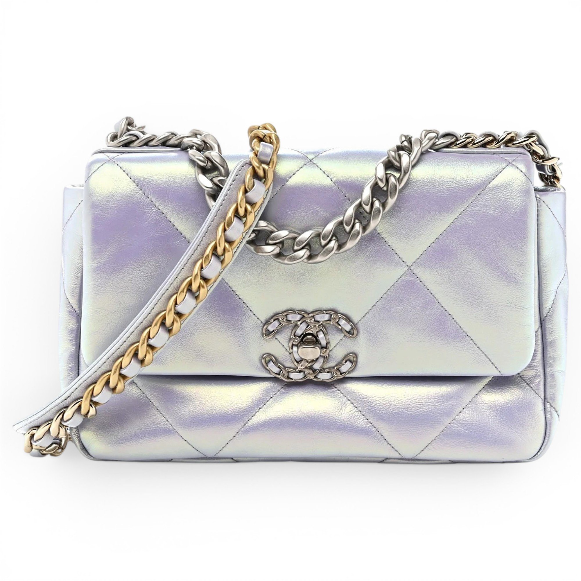 Chanel 19 leather handbag