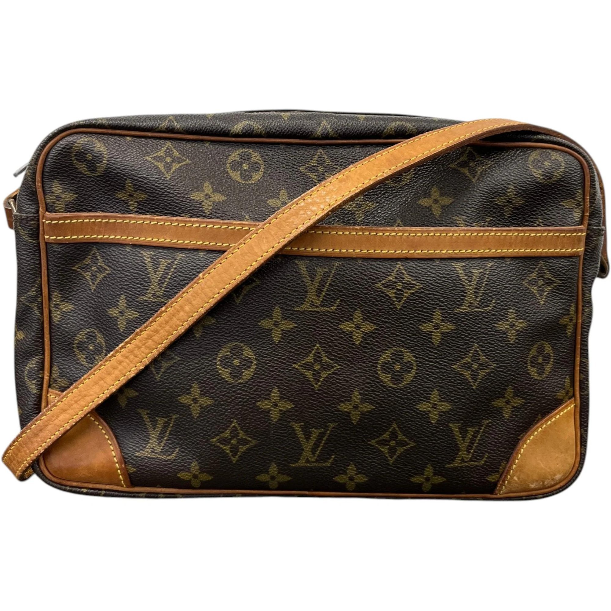Leather satchel