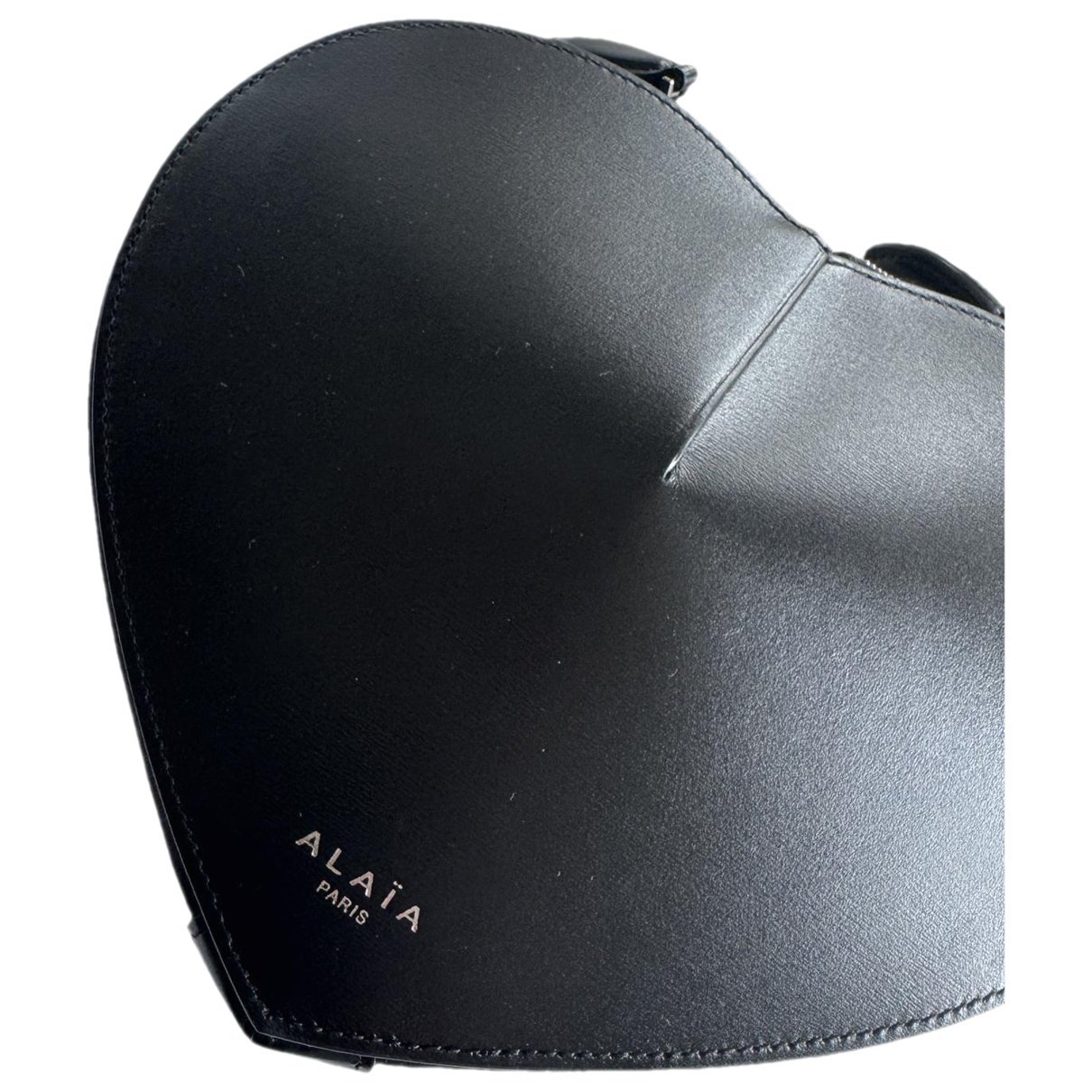 Alaia Le Coeur leather crossbody bag