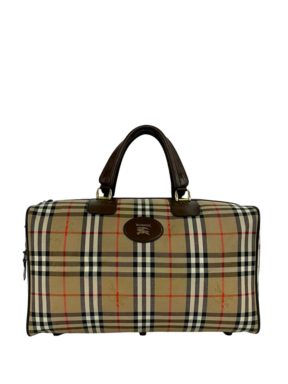 20th Century Haymarket Check Canvas travel bag