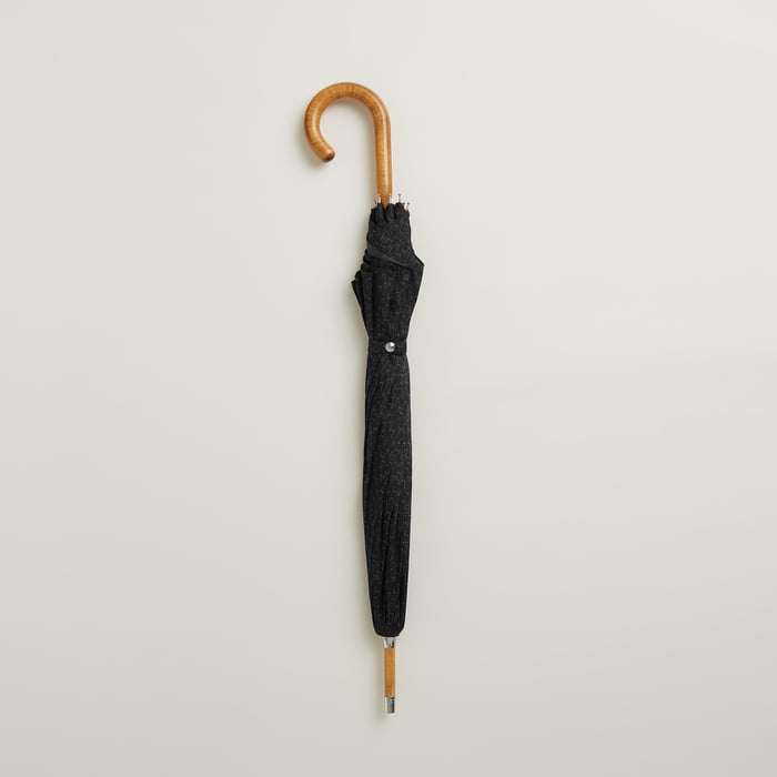 Noir Pluie De H Long Umbrella