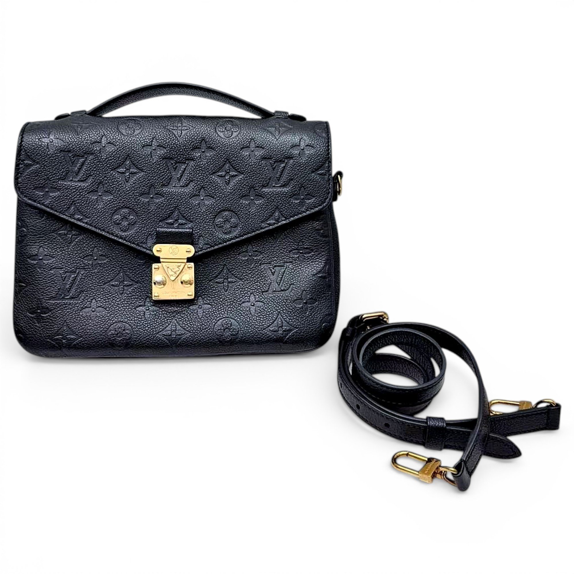 Metis leather handbag