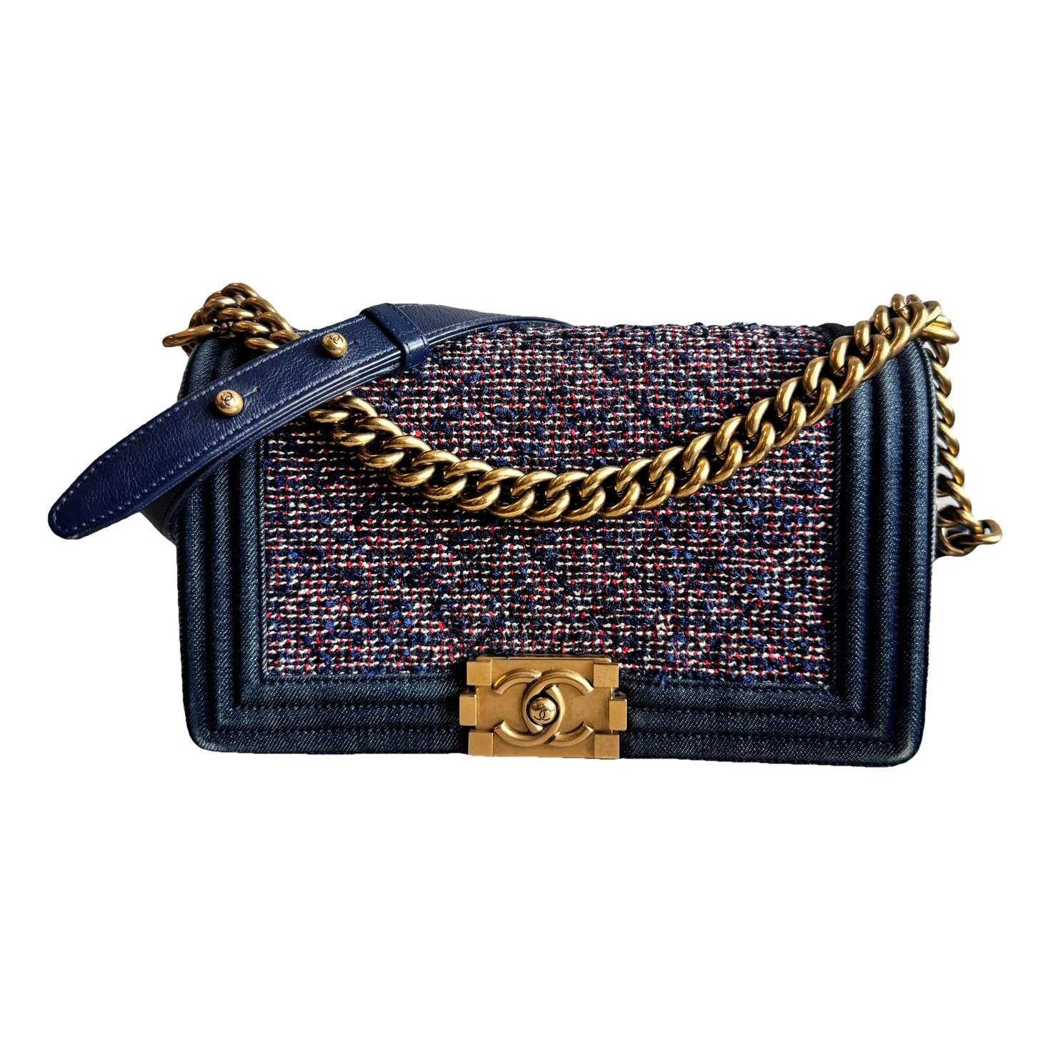 Boy tweed crossbody bag