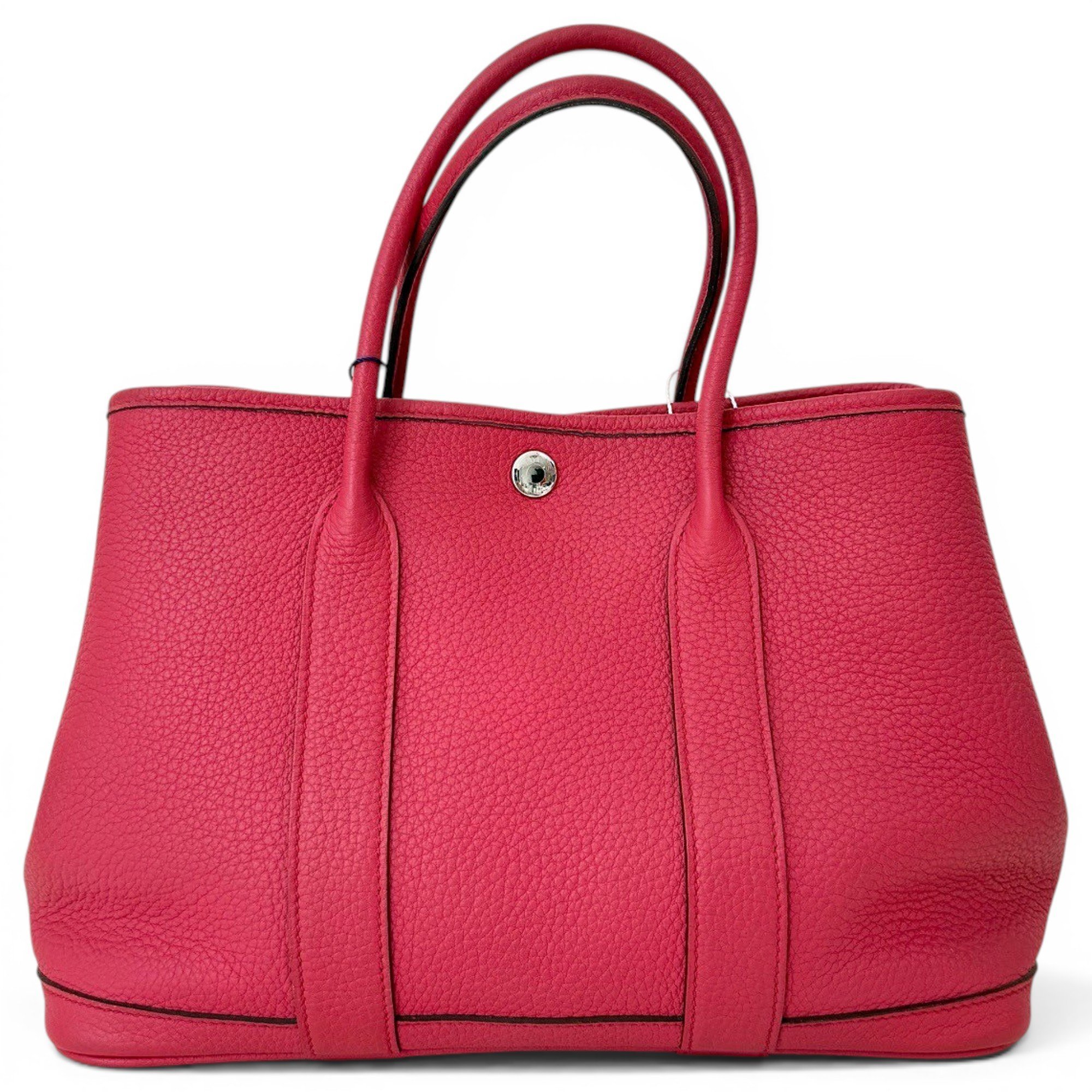 Garden Party leather handbag