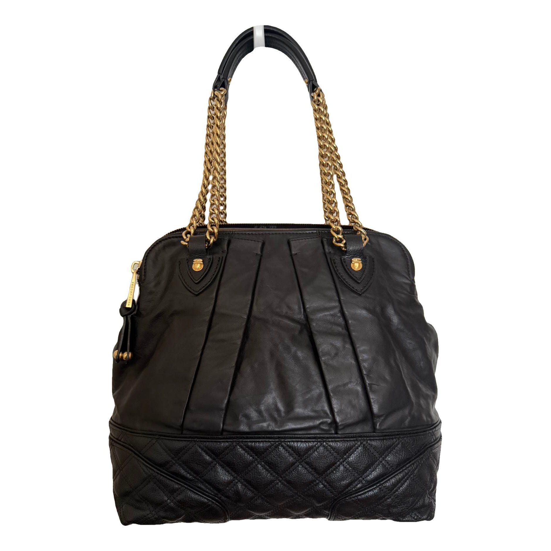Leather tote