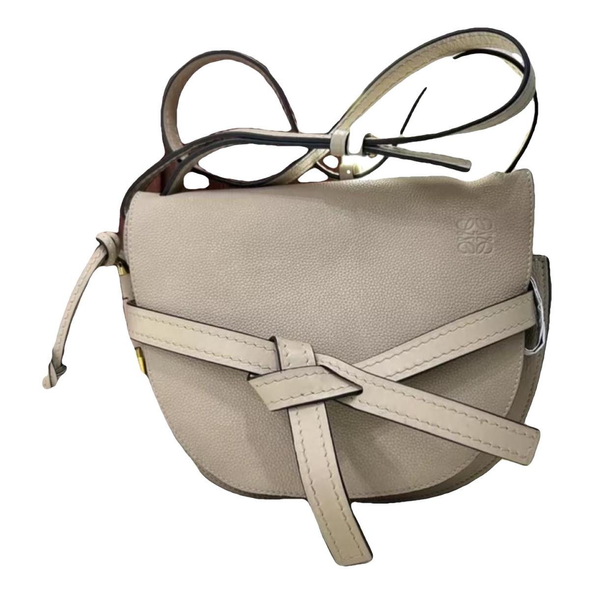 Gate leather crossbody bag