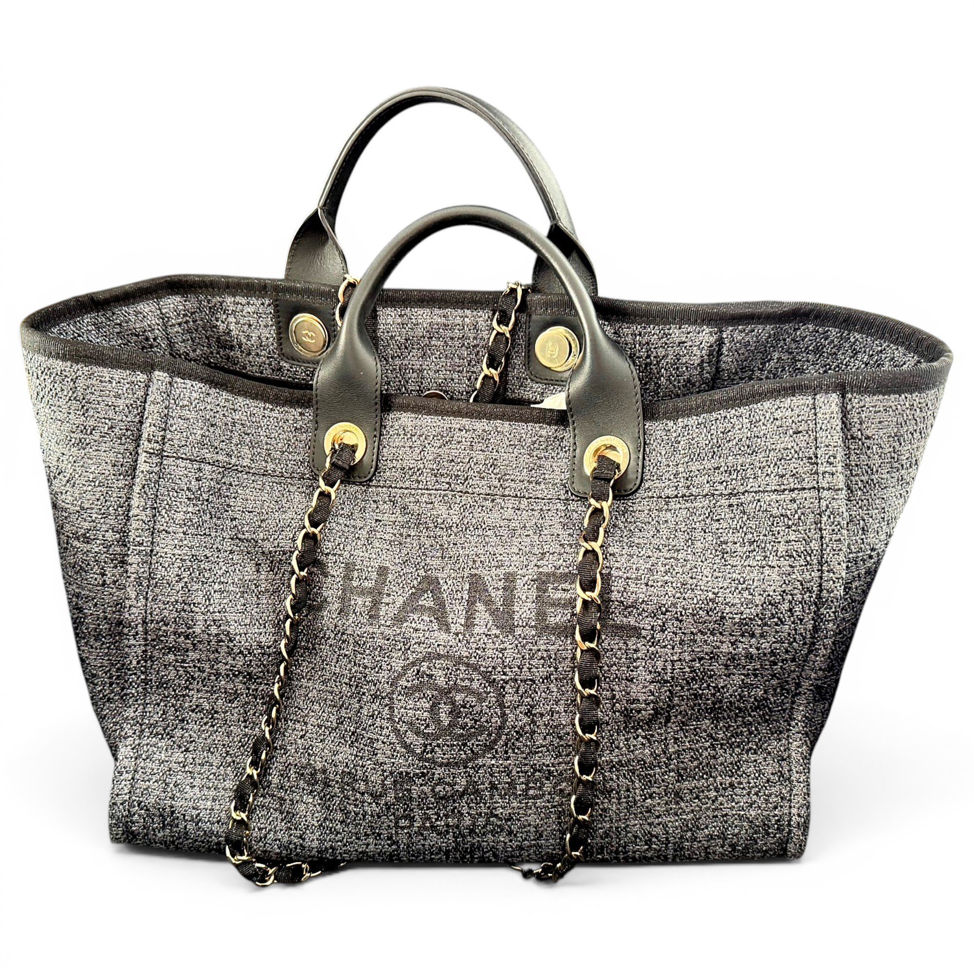 Deauville tweed tote