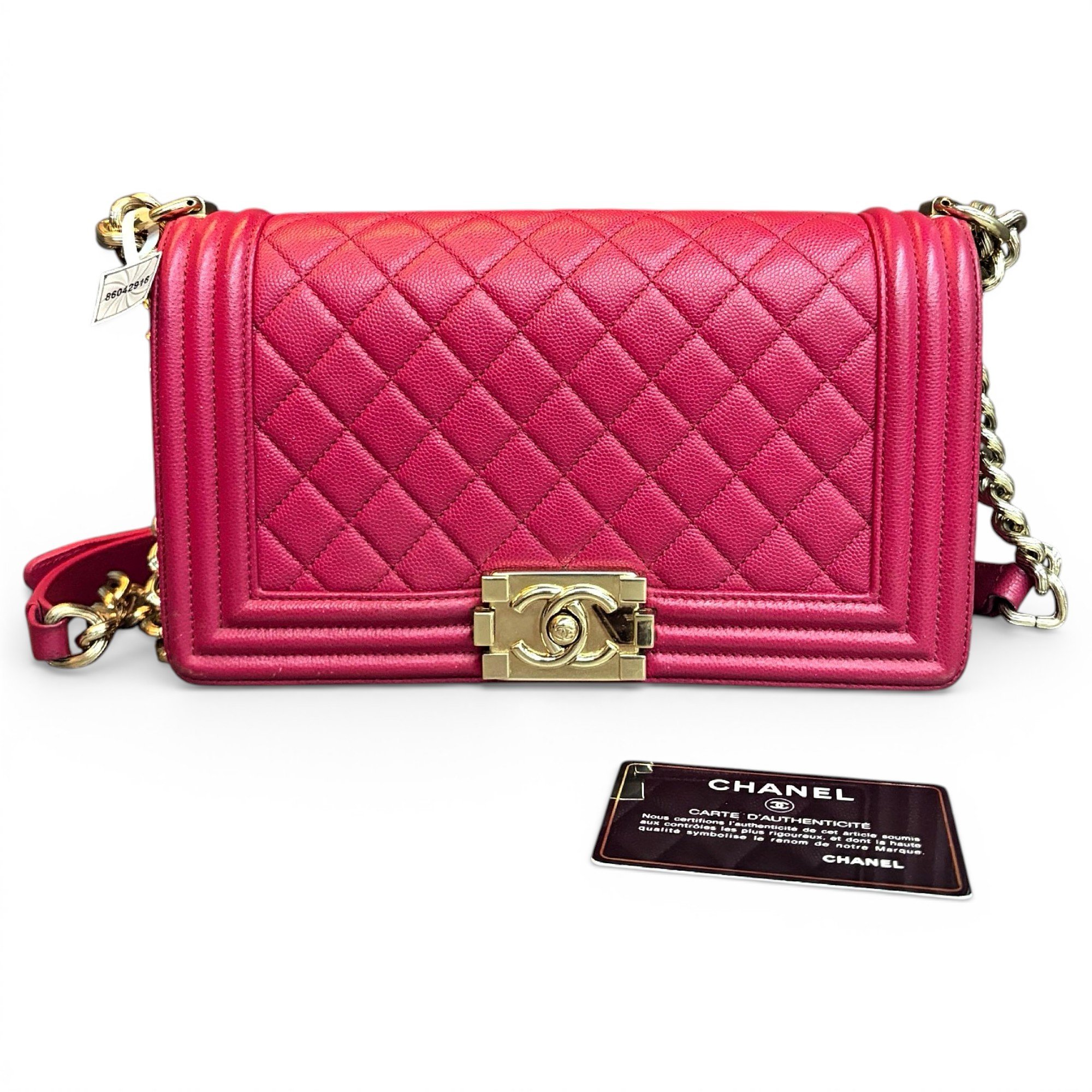 Boy leather handbag