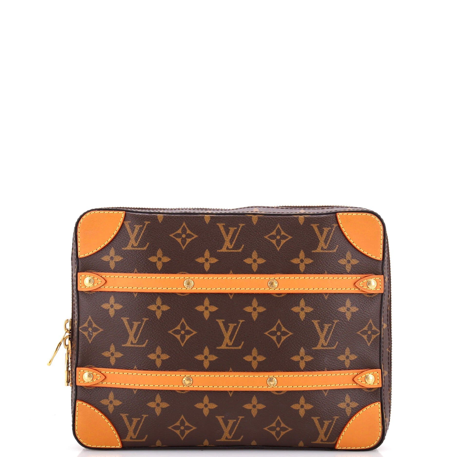 Soft Trunk Messenger Bag Monogram Canvas PM