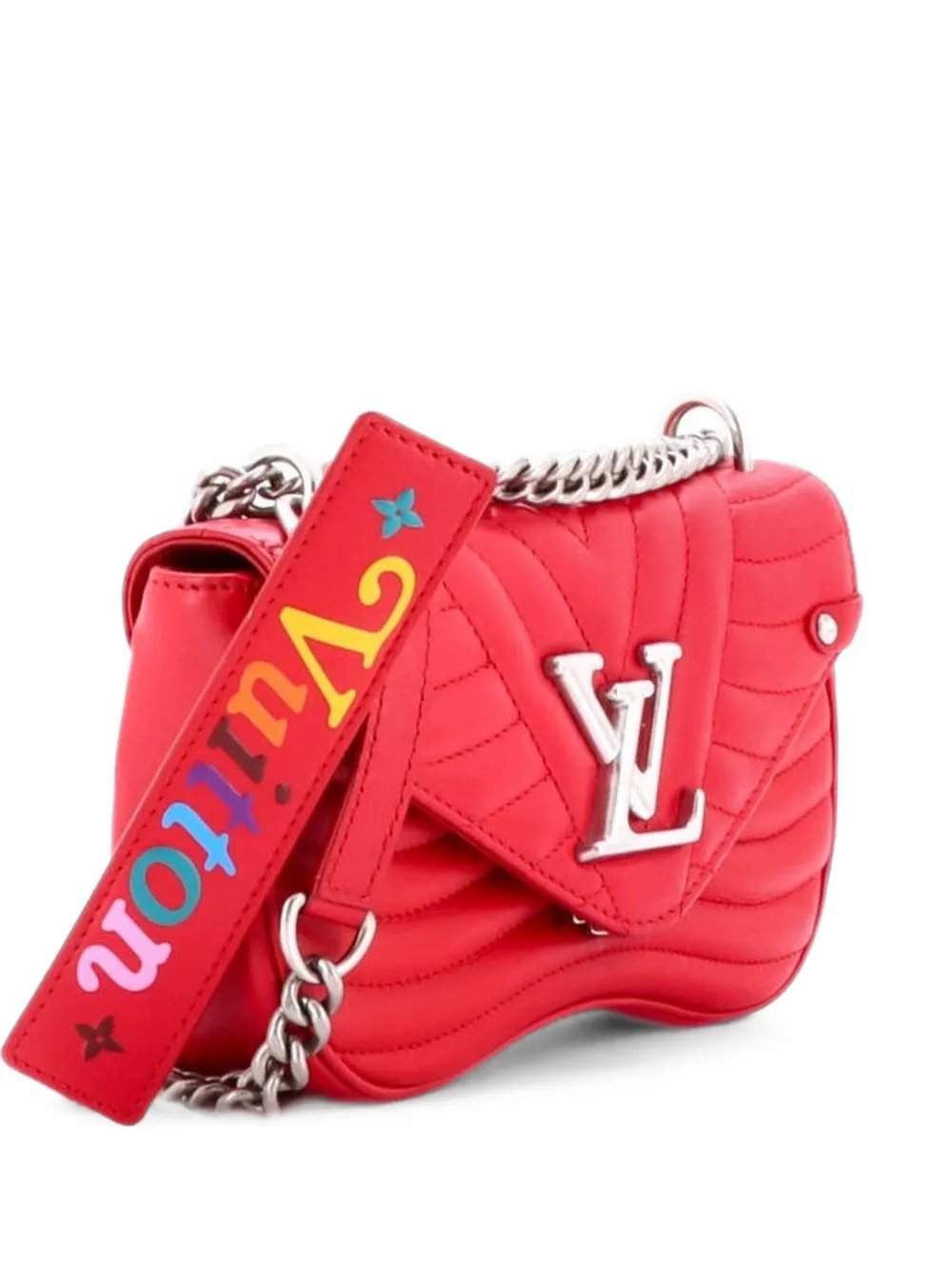 Louis Vuitton New Wave Chain Bag Quilted Leather PM shoulder bag