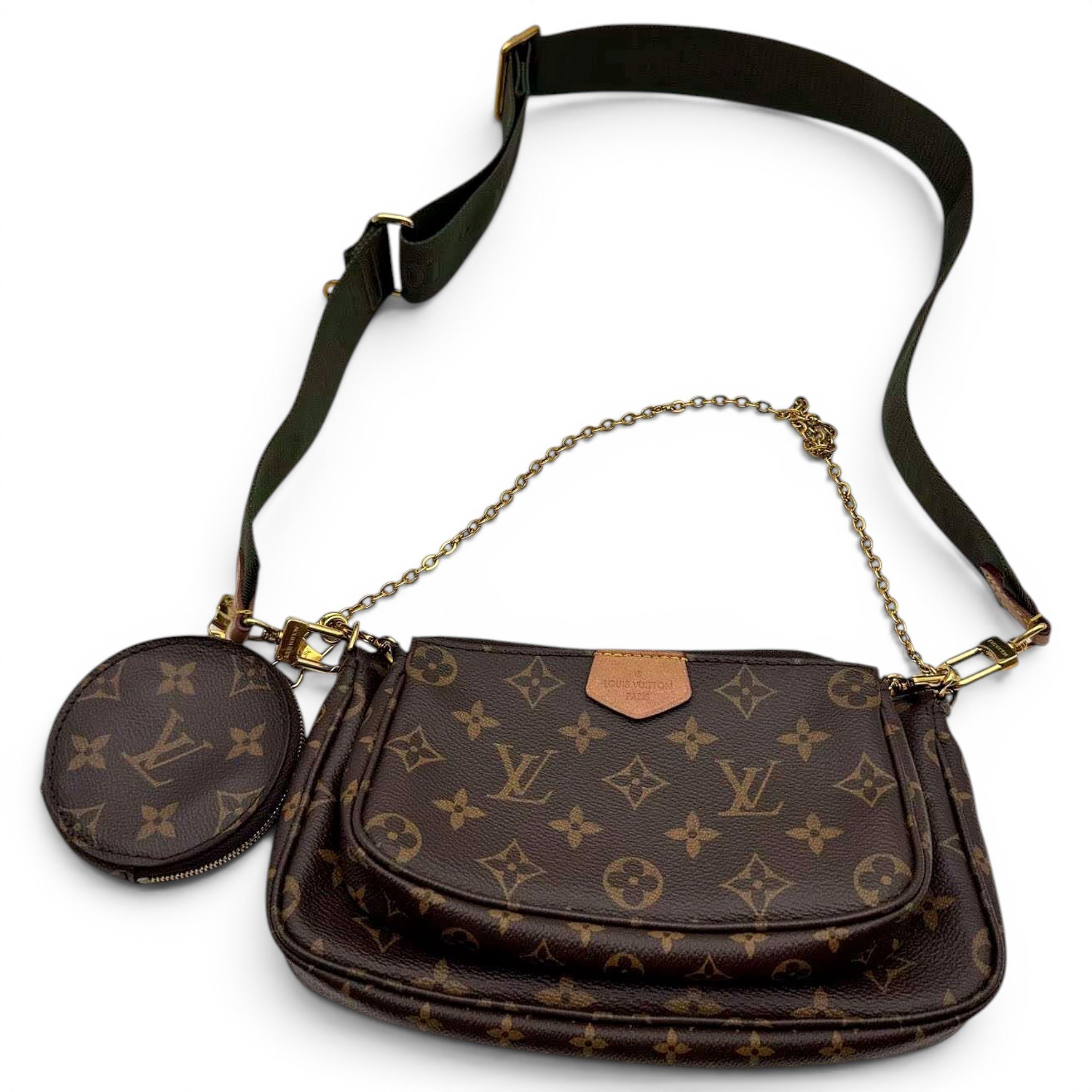 Multi Pochette Accessoires leather handbag