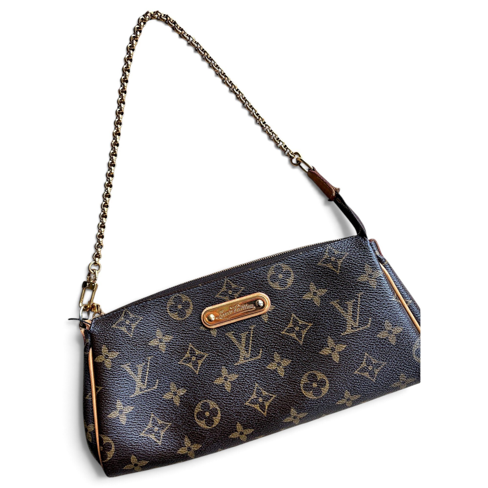 Pochette Trunk leather clutch bag