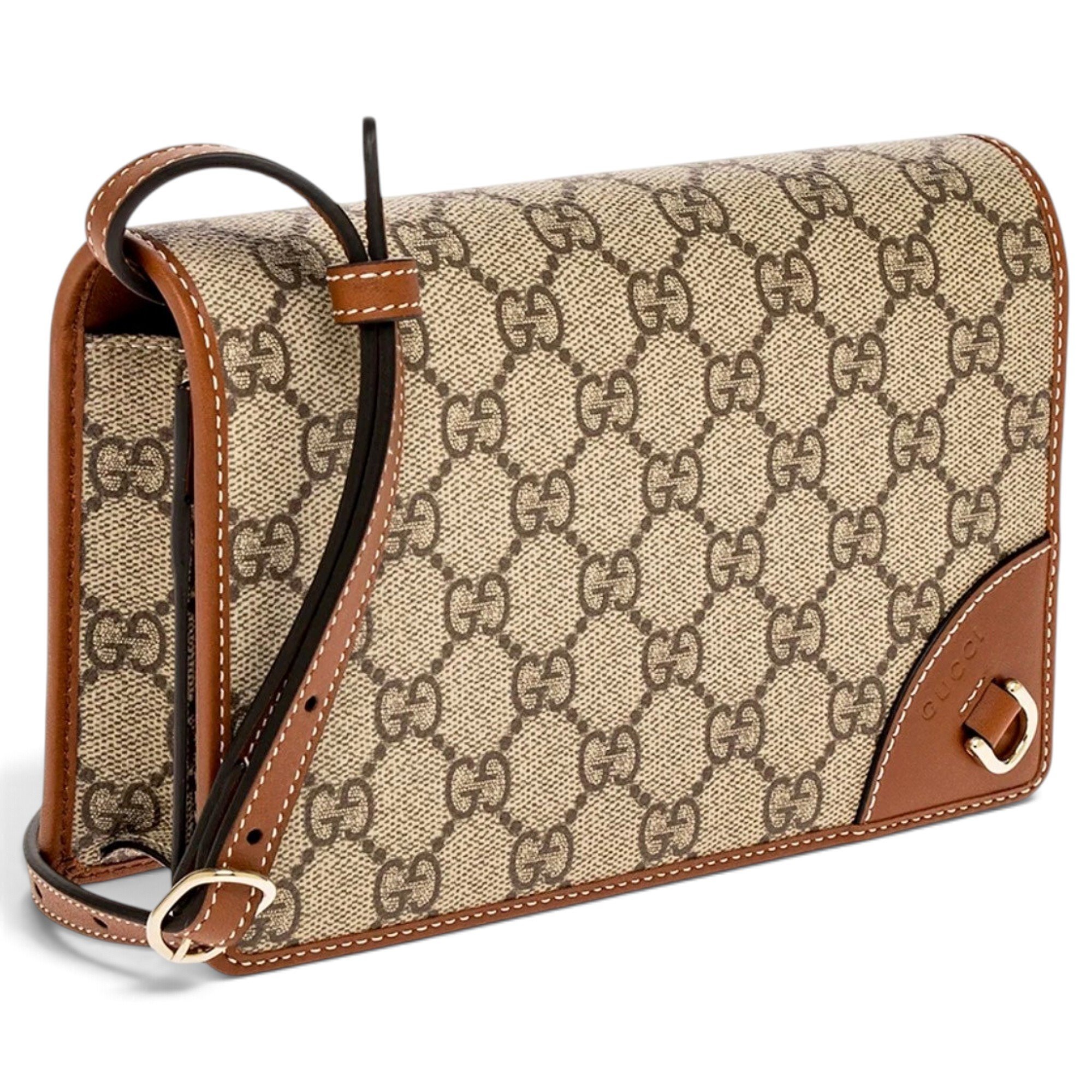 Leather crossbody bag