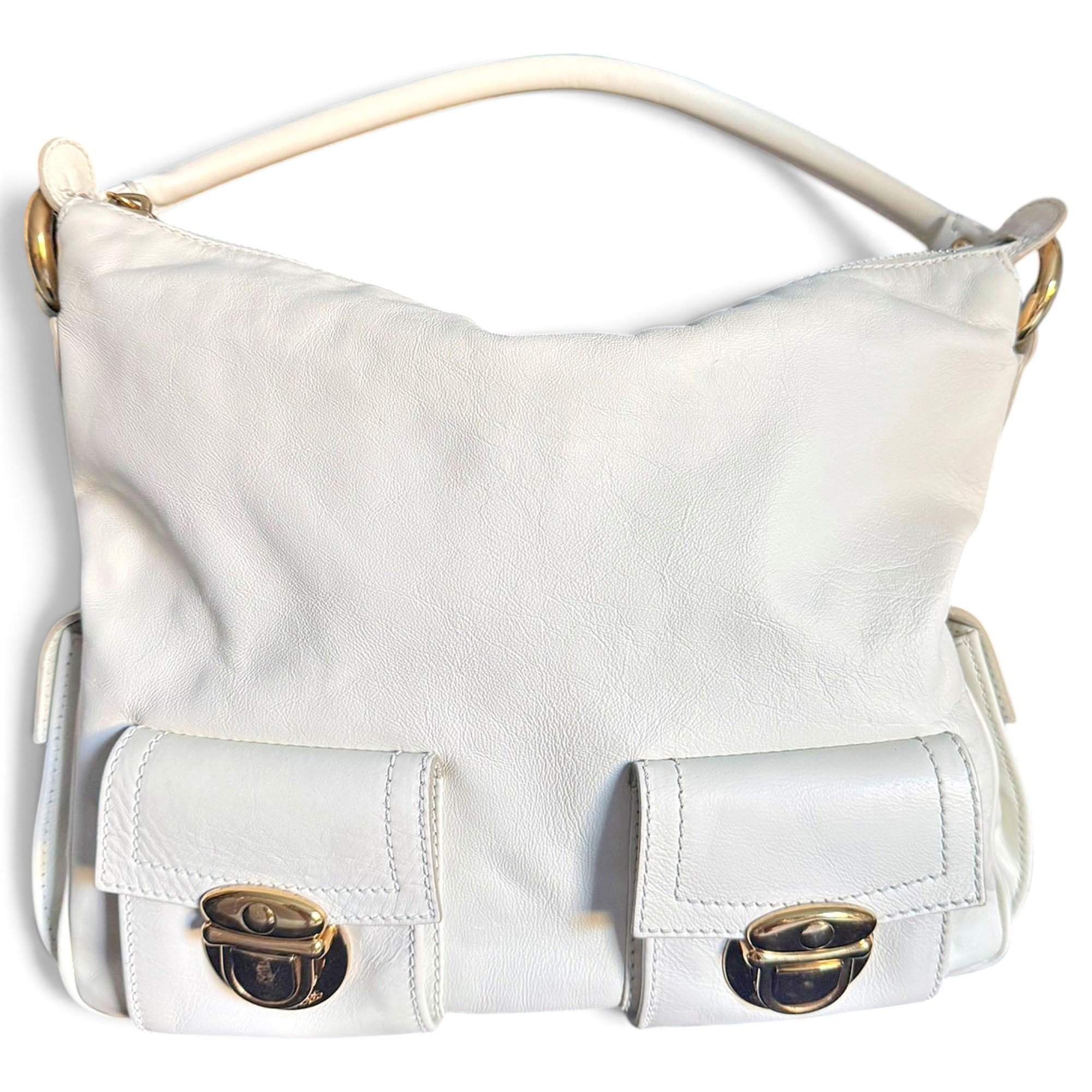 Leather satchel