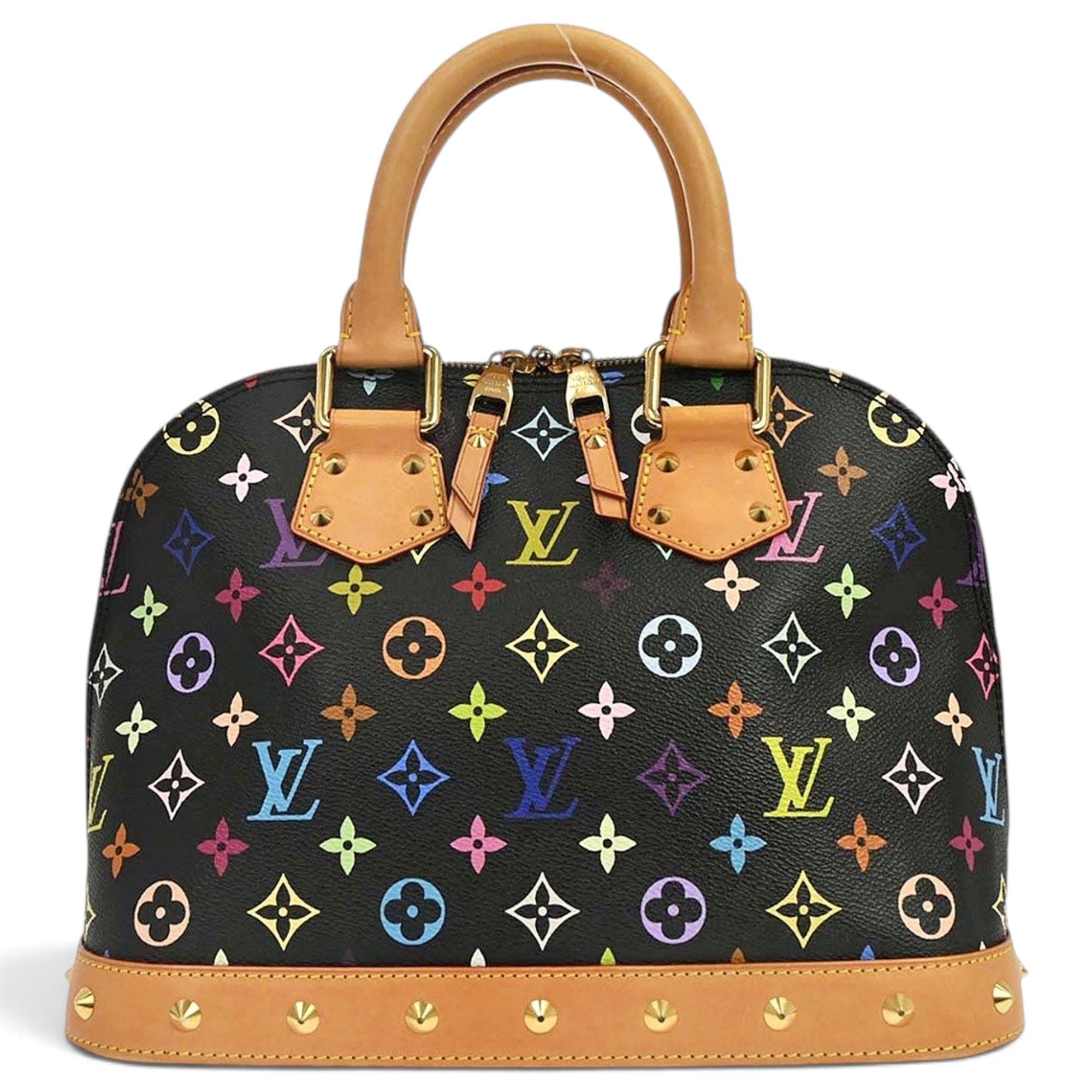 Alma leather handbag