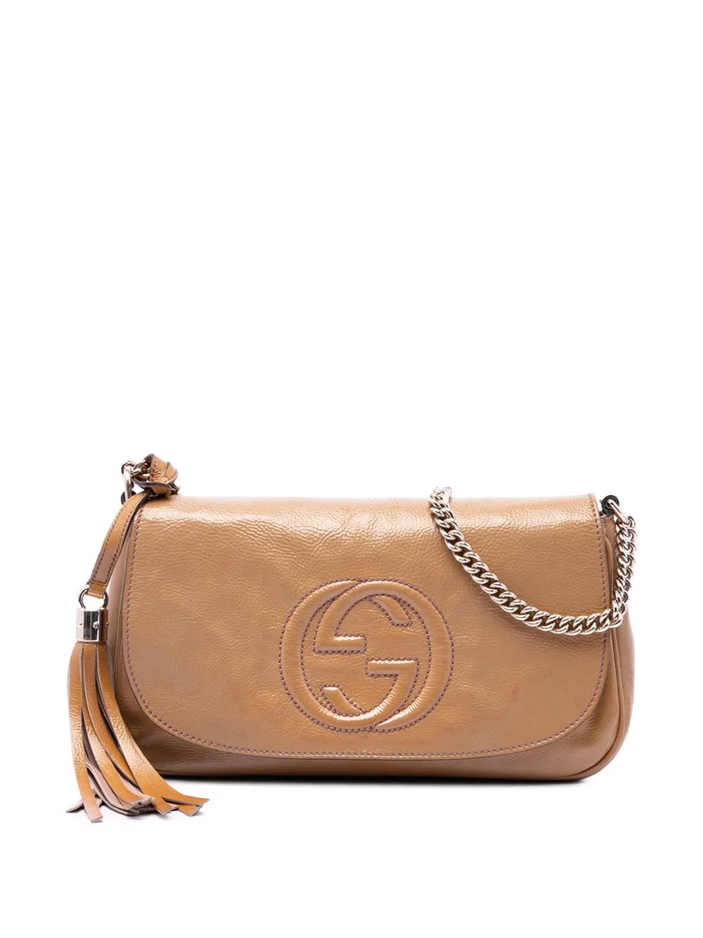 2016-2026 Medium Patent Soho Chain Flap crossbody bag