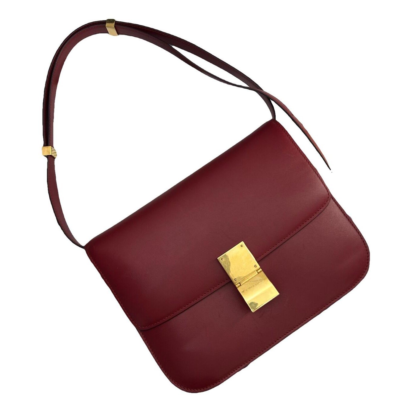 Classic leather crossbody bag