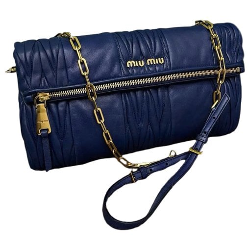 Miu delice leather handbag