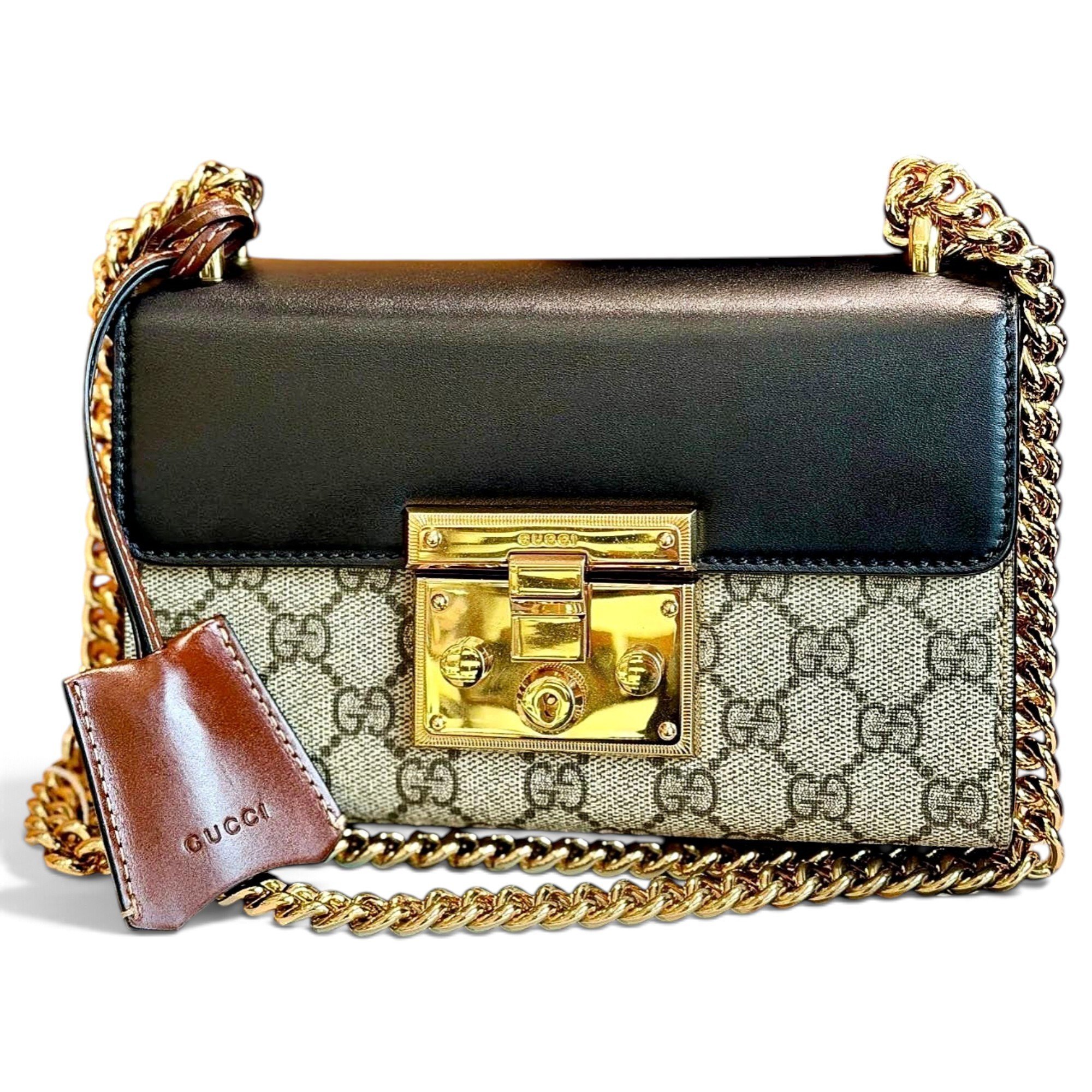 Padlock cloth handbag
