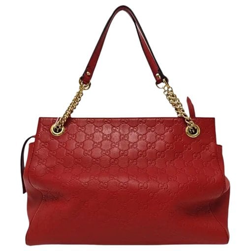 Leather handbag
