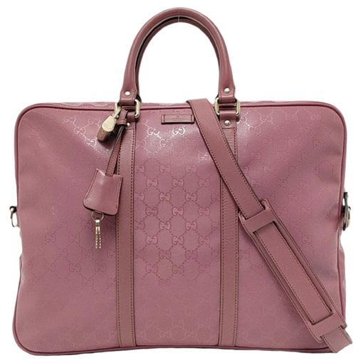 Leather handbag