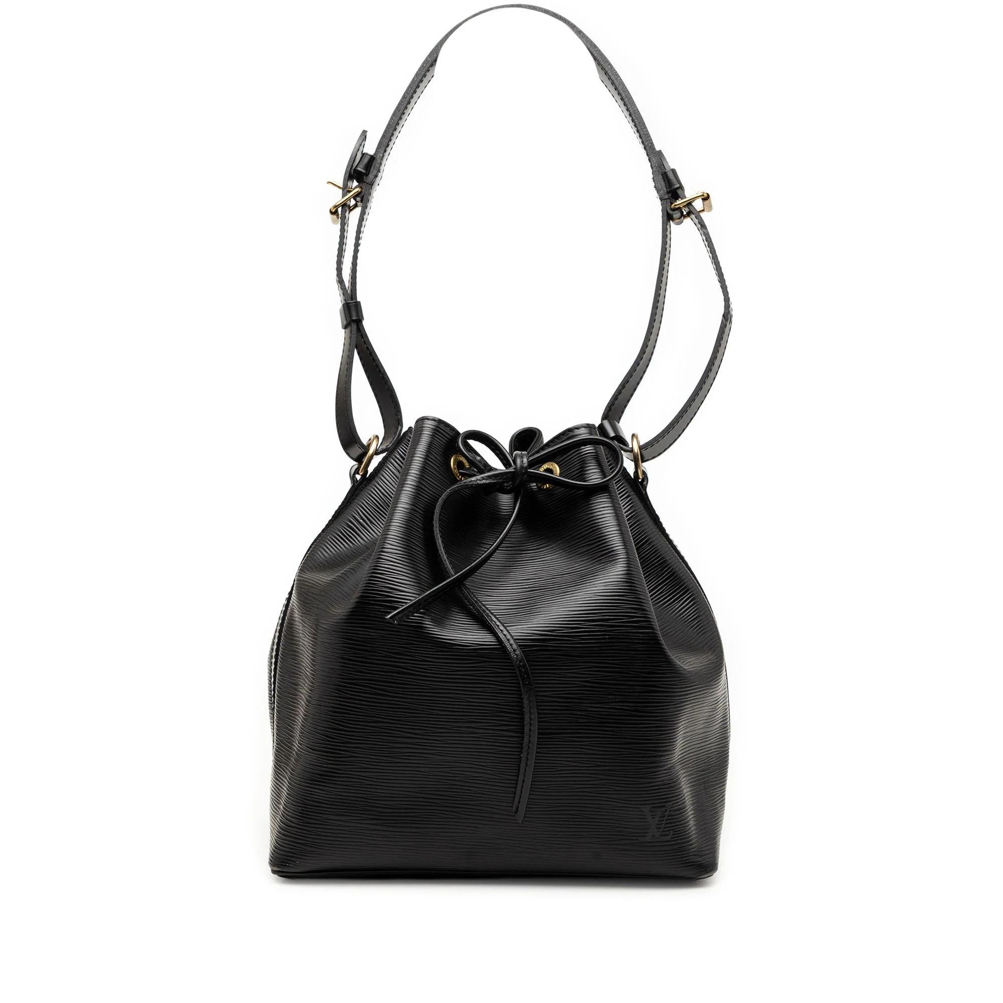 Bucket leather bag